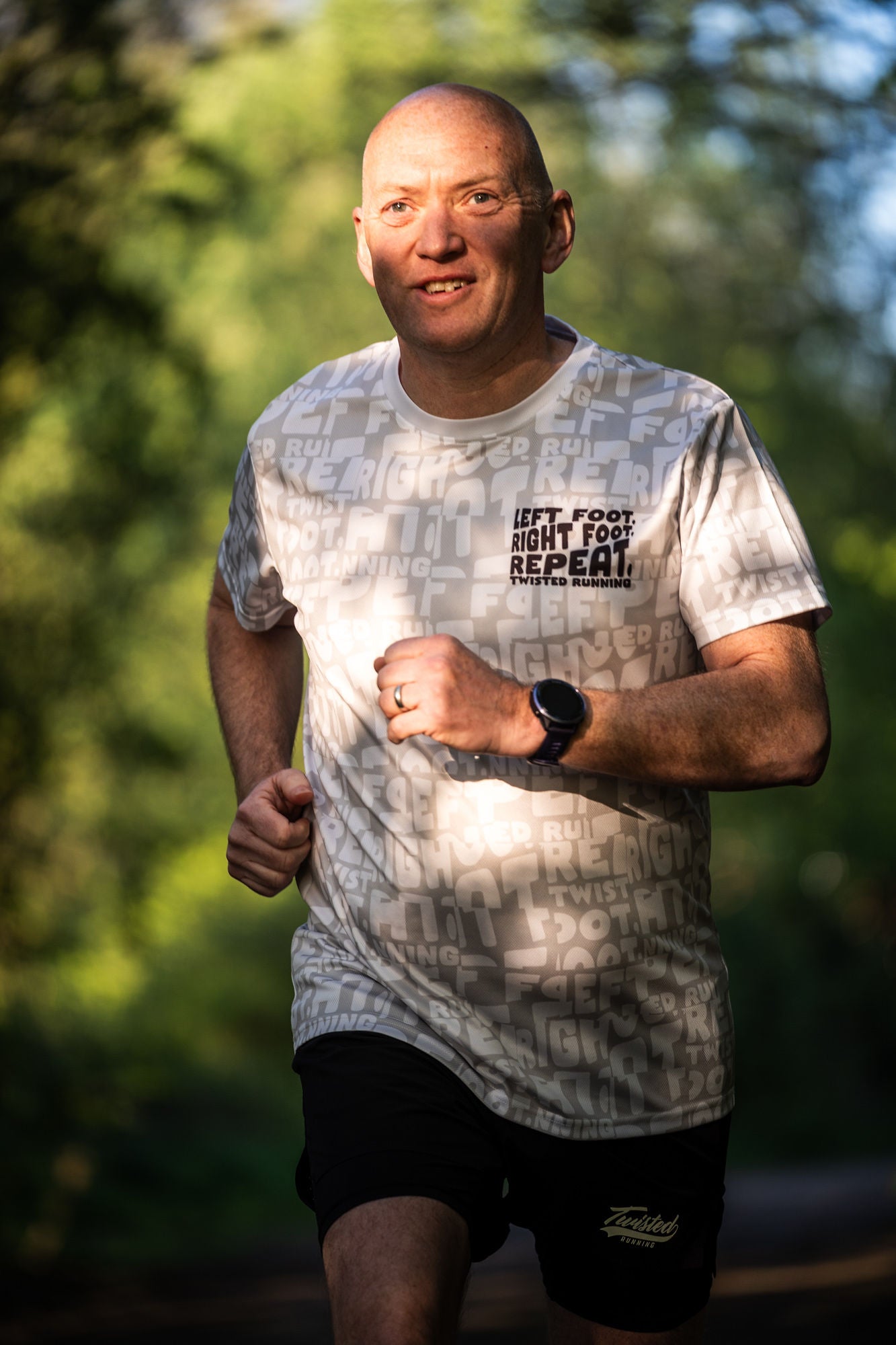 Slogan Tee - White/Grey