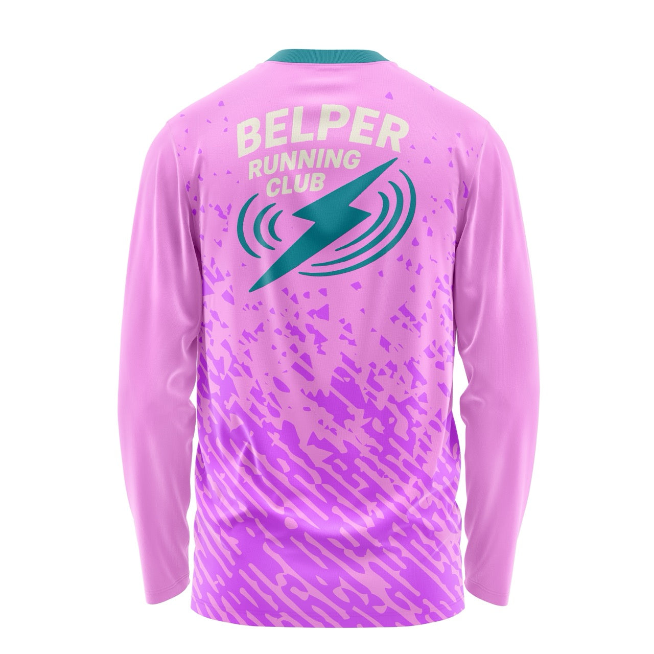 Belper Running Club Long Sleeve Tee - Pink/Purple