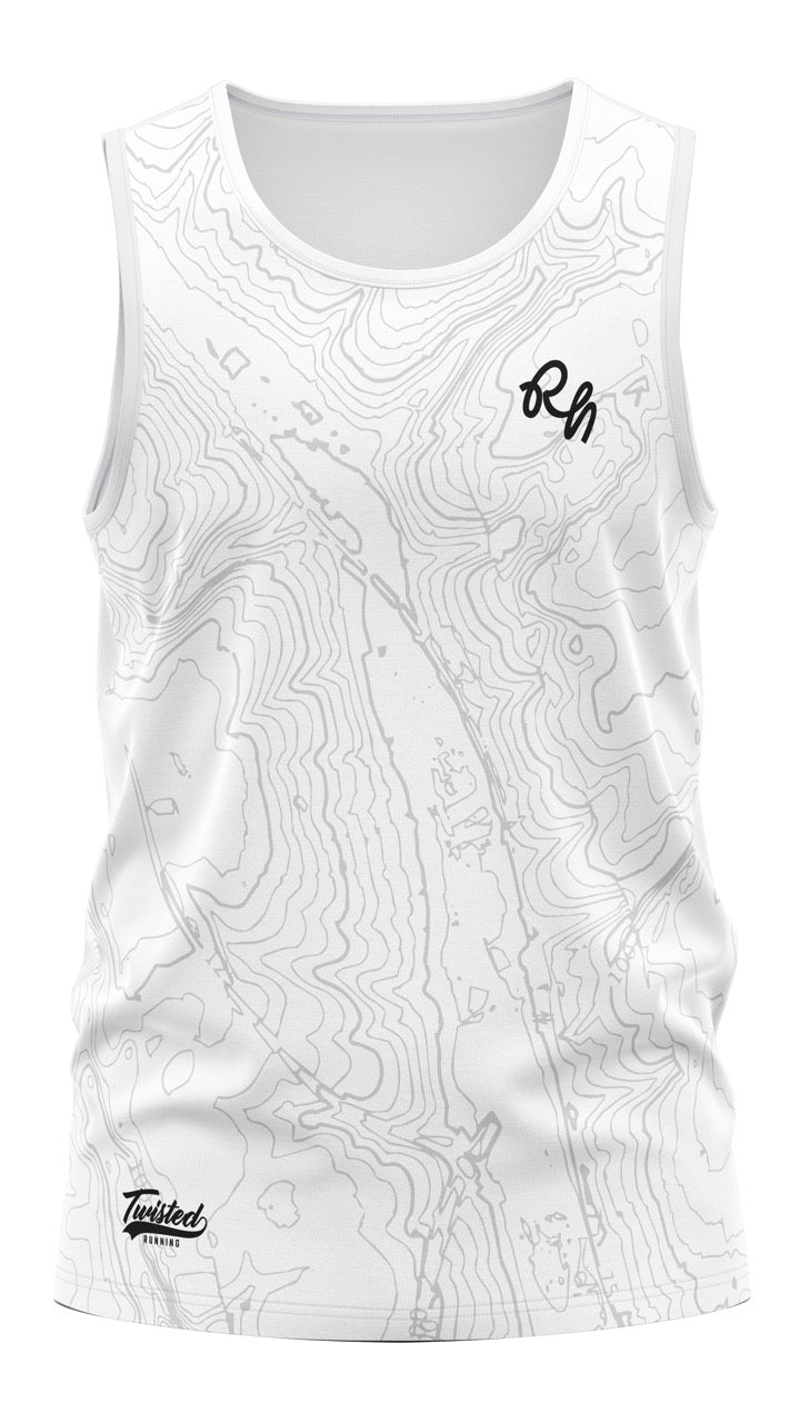 Runners High Club Tank - White
