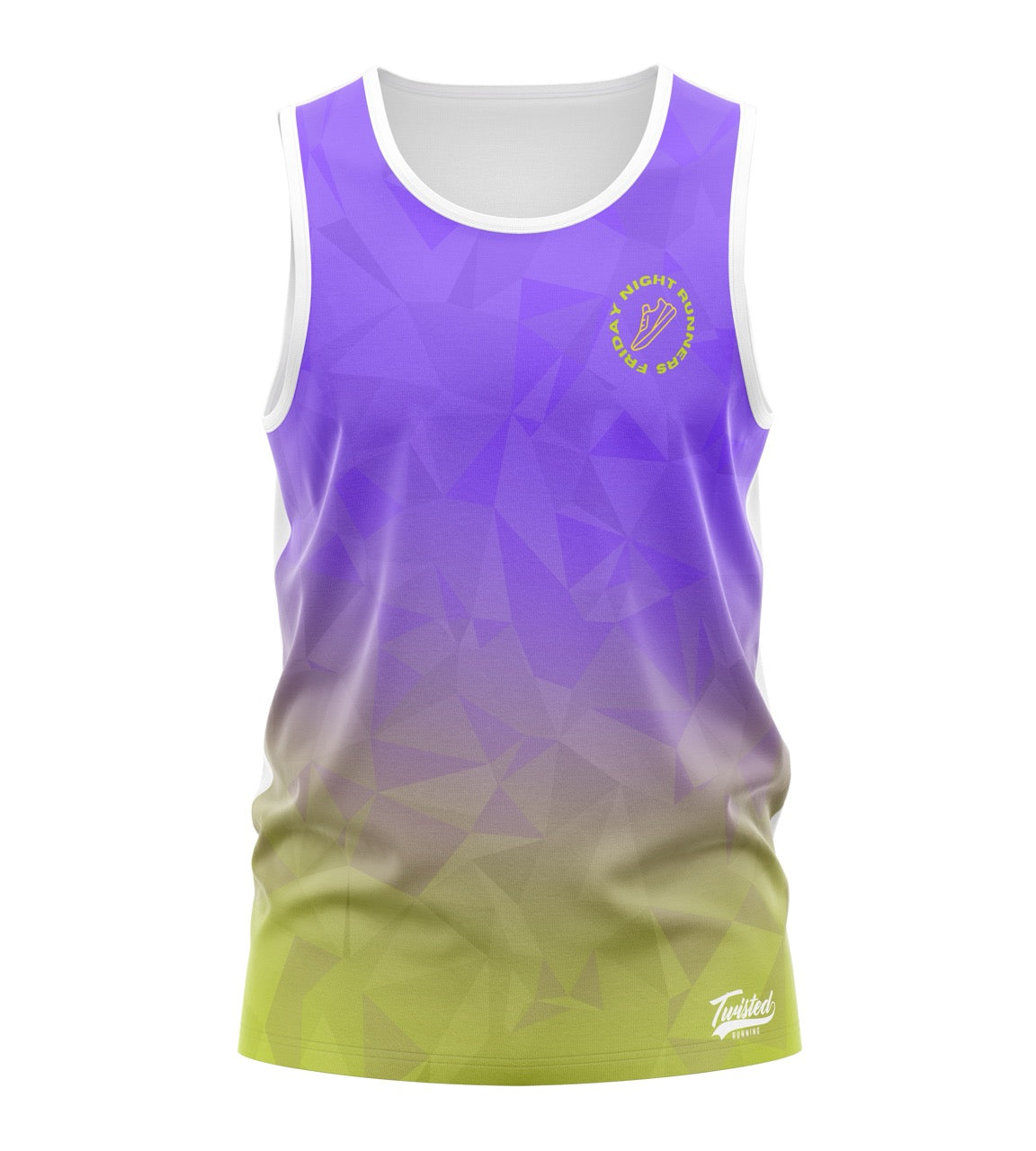Friday Night Runners Tank - Purple/Green