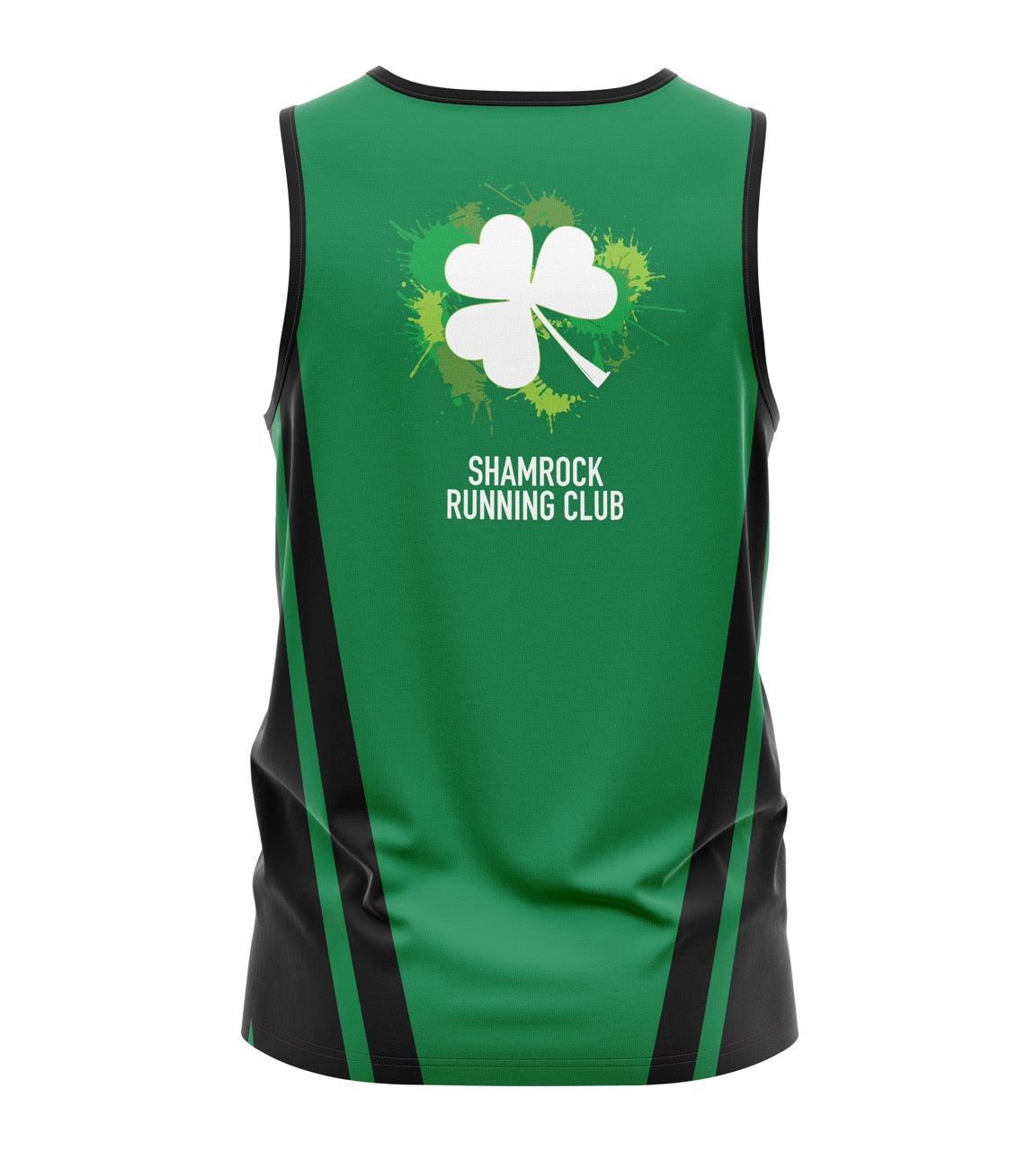 Shamrock Running Club Tank - Green/Black