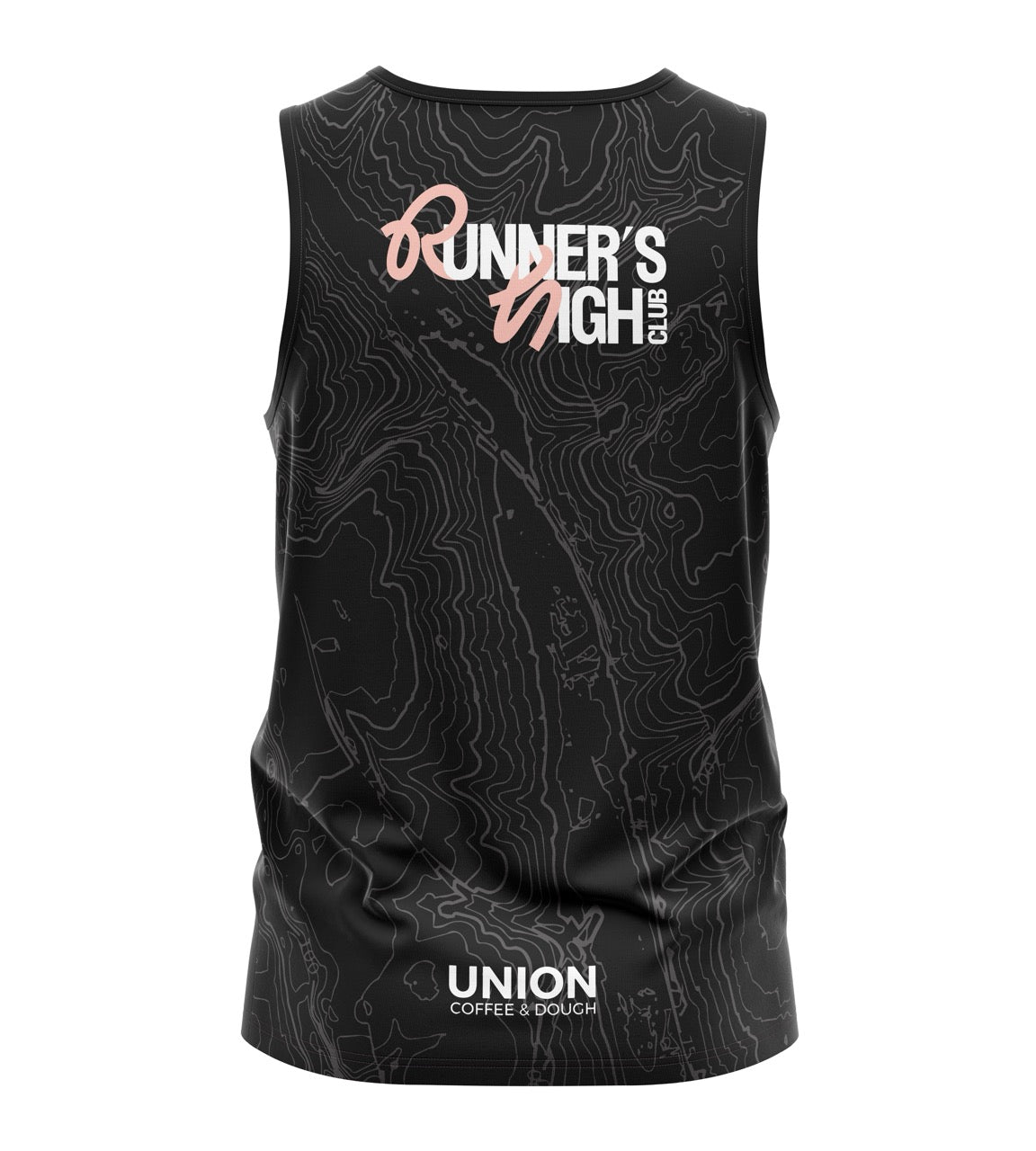 Runners High Club Tank - Black/Pink