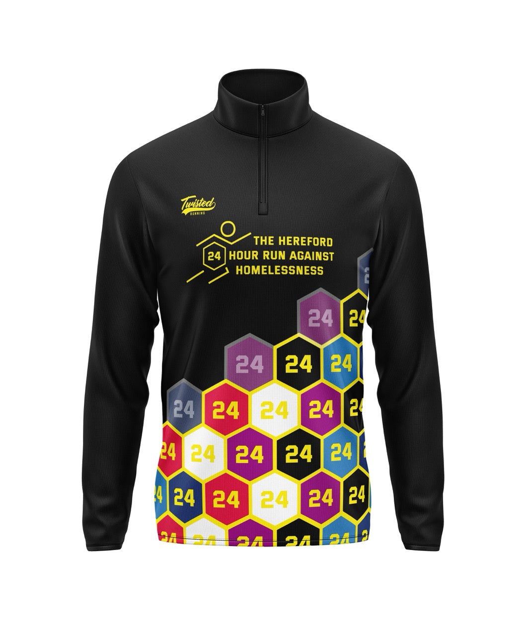 Technical 1/4 Zip Top– 24-Hour Run Against Homelessness (All Events)