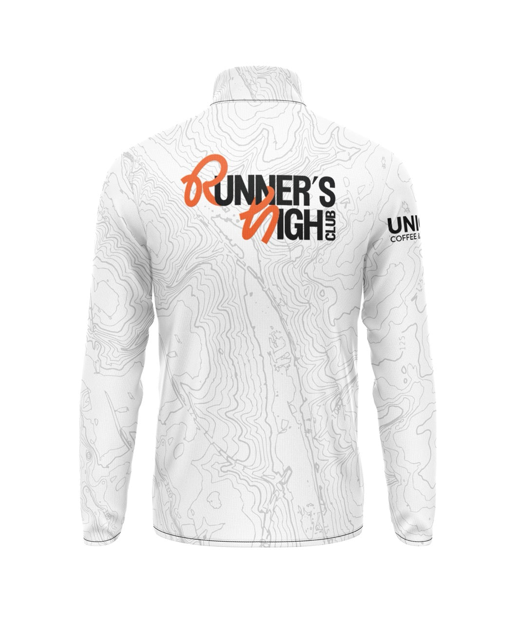 Runners High Club 1/4 Zip - White