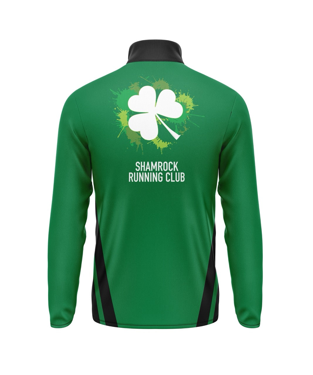 Shamrock Running Club 1/4 Zip - Green/Black