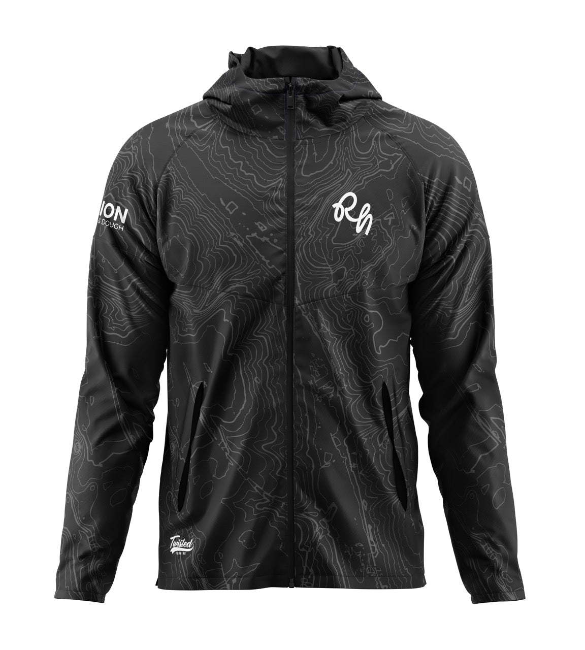 Runners High Club Windbreaker - Black/Pink