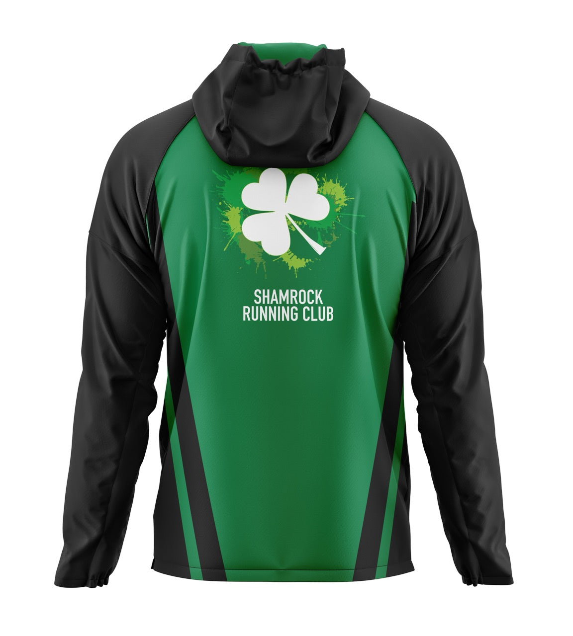 Shamrock Running Club Windbreaker - Green/Black