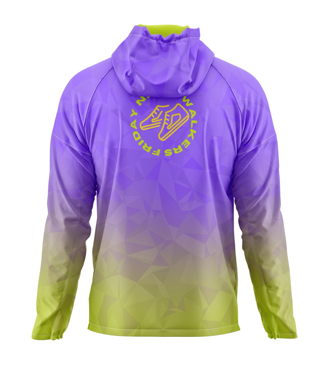 Friday Night Walkers Windbreaker - Green/Purple