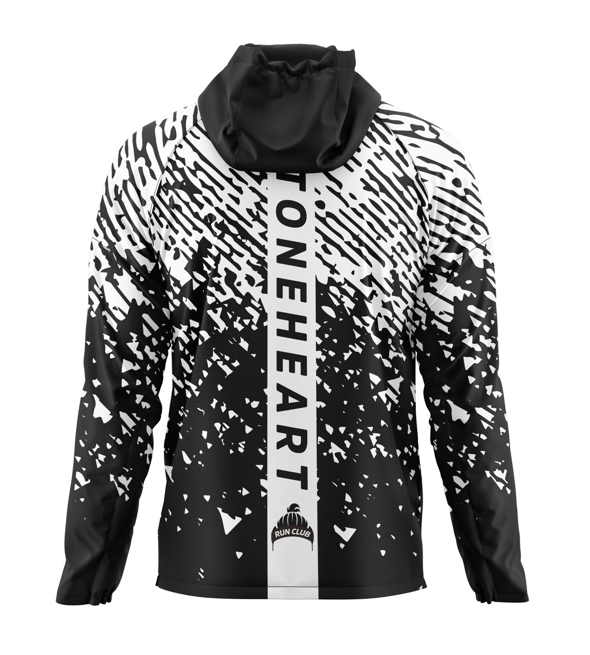 RobMcRunning - Stoneheart Hoodie (Polyester) - black/white