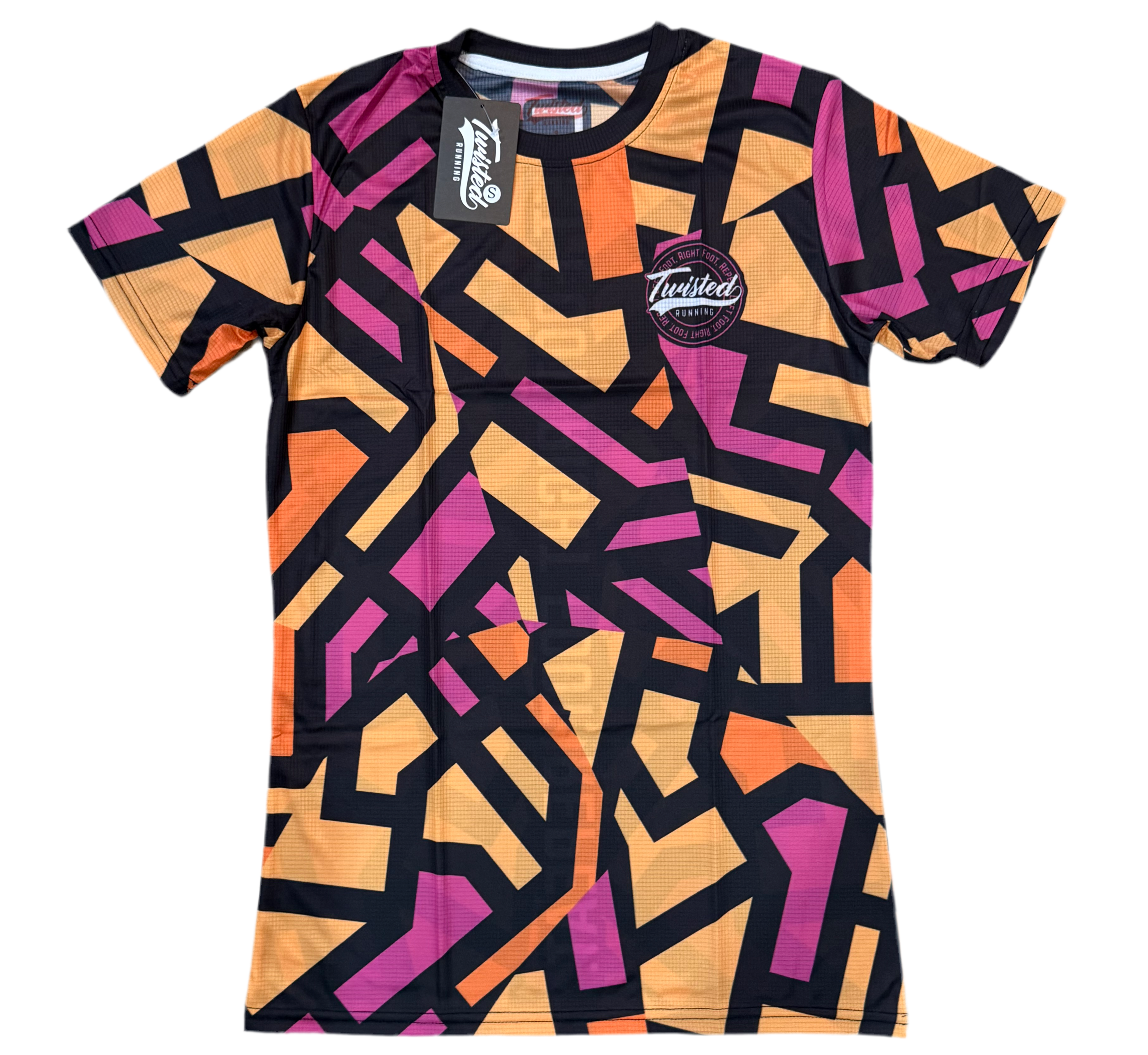 "Shatter" Technical Race Tee – Tutti Fruiti