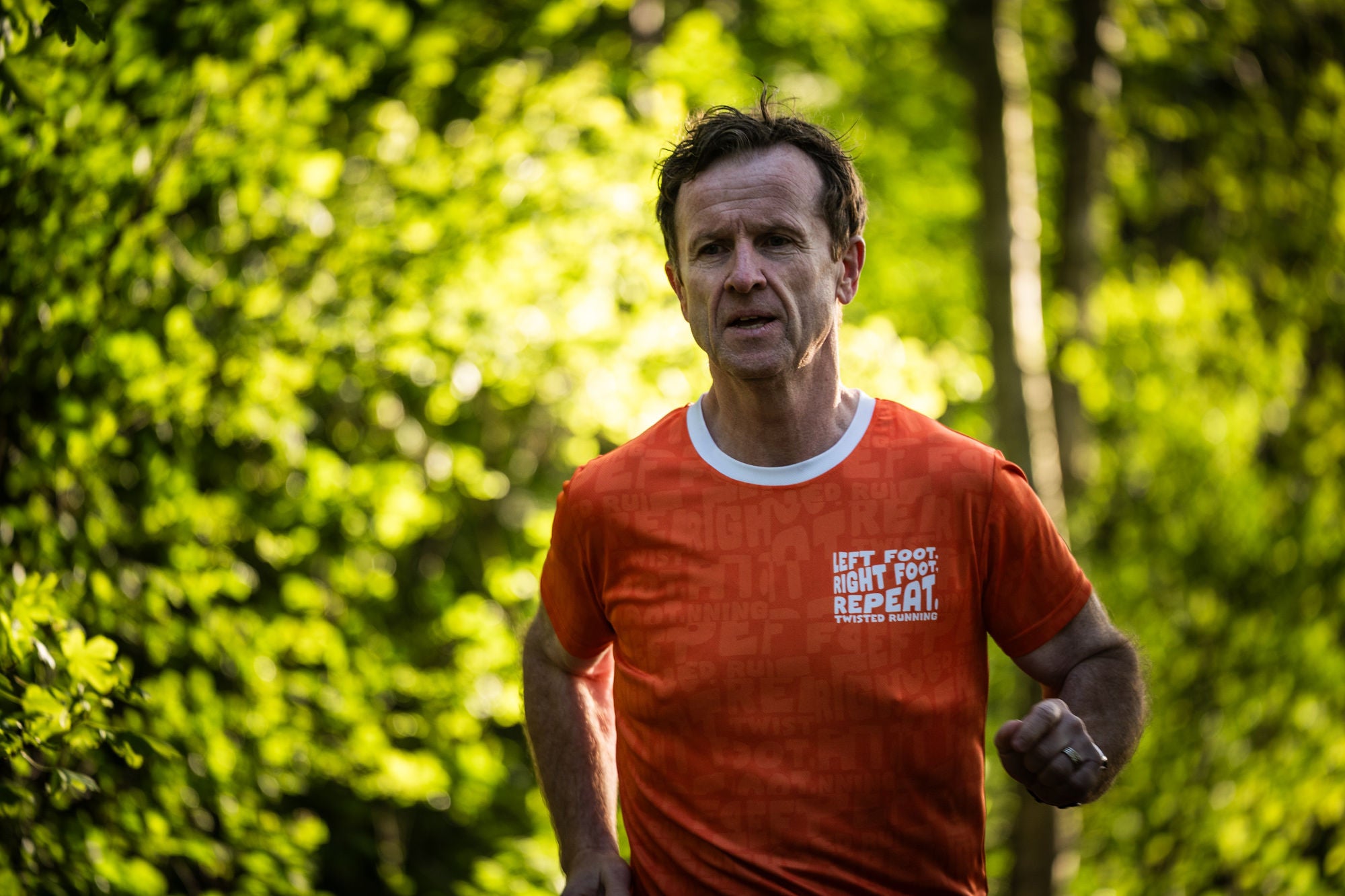 Slogan Tee - Orange