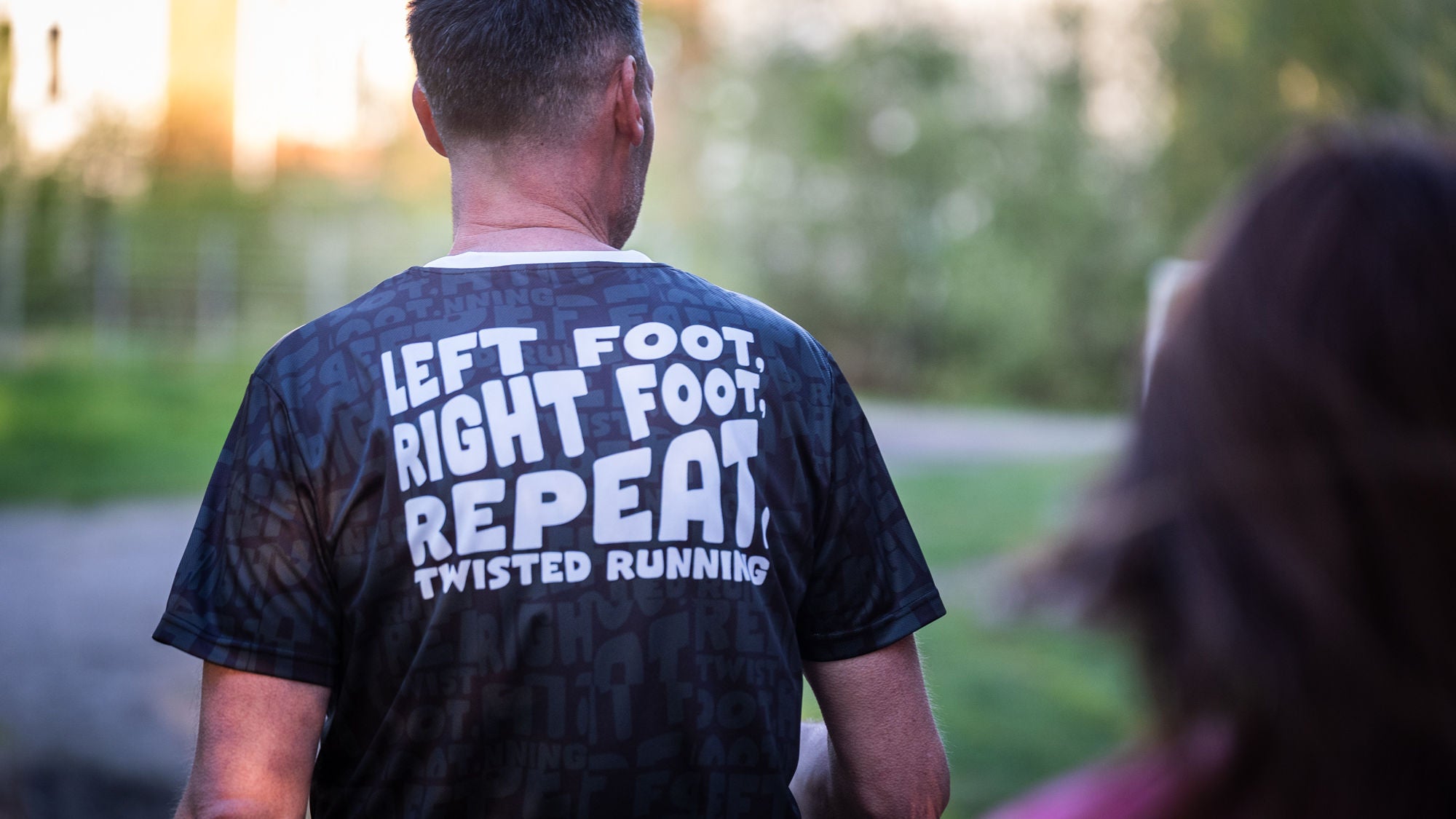 Slogan Tee - Black/Olive