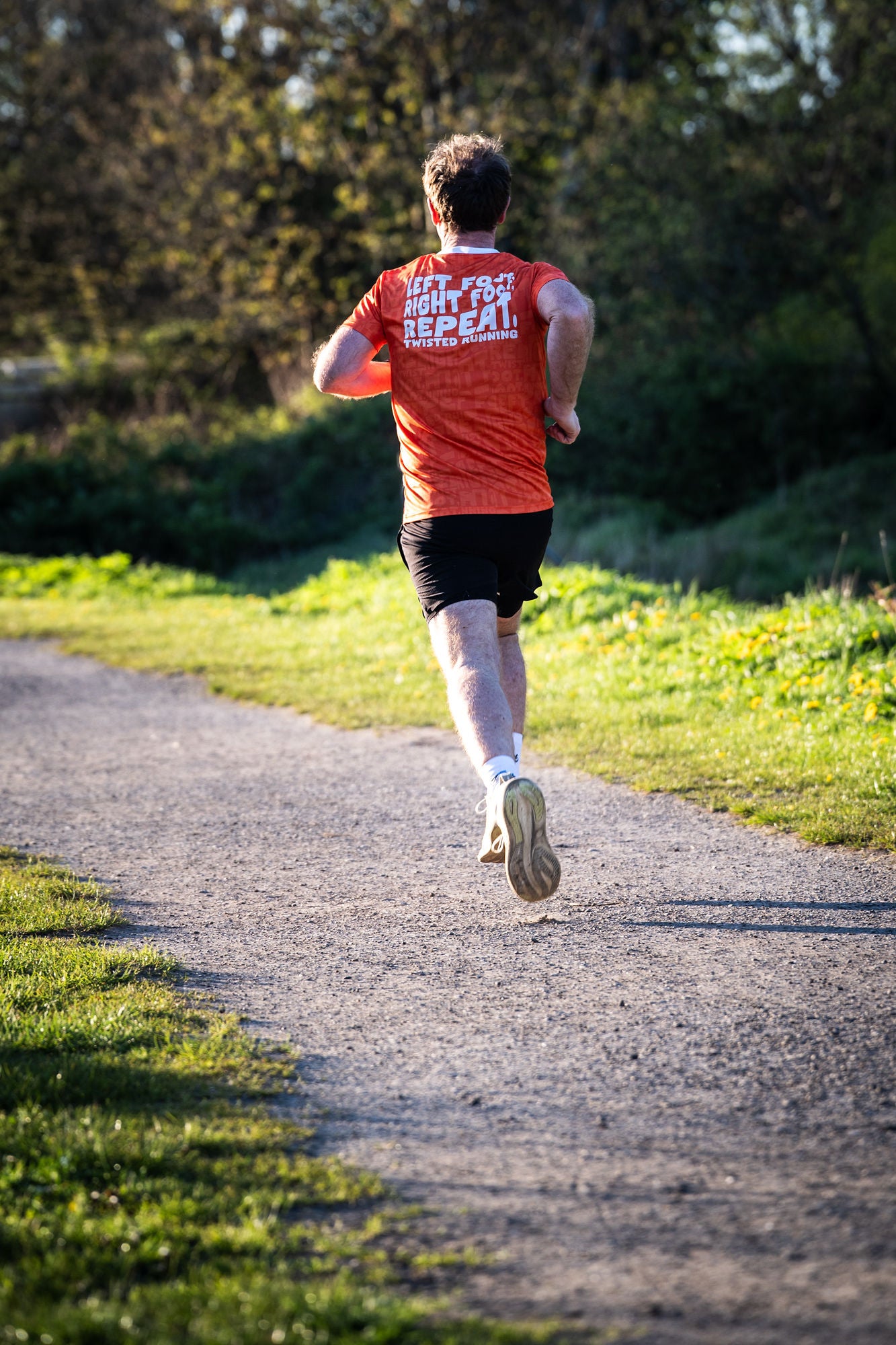 Slogan Tee - Orange