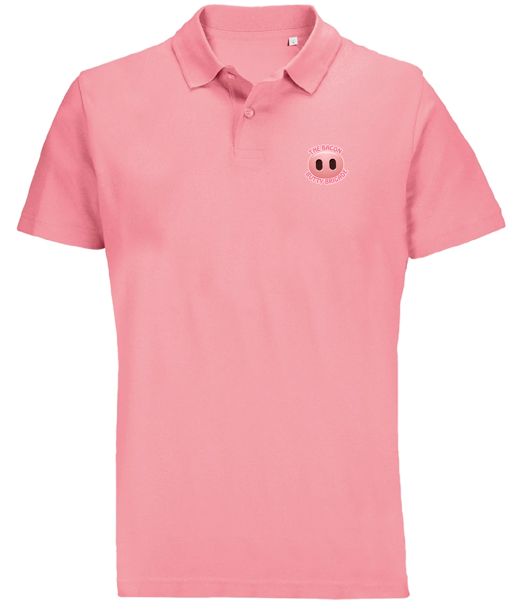 Bacon Butty Brigade Polo - Pink