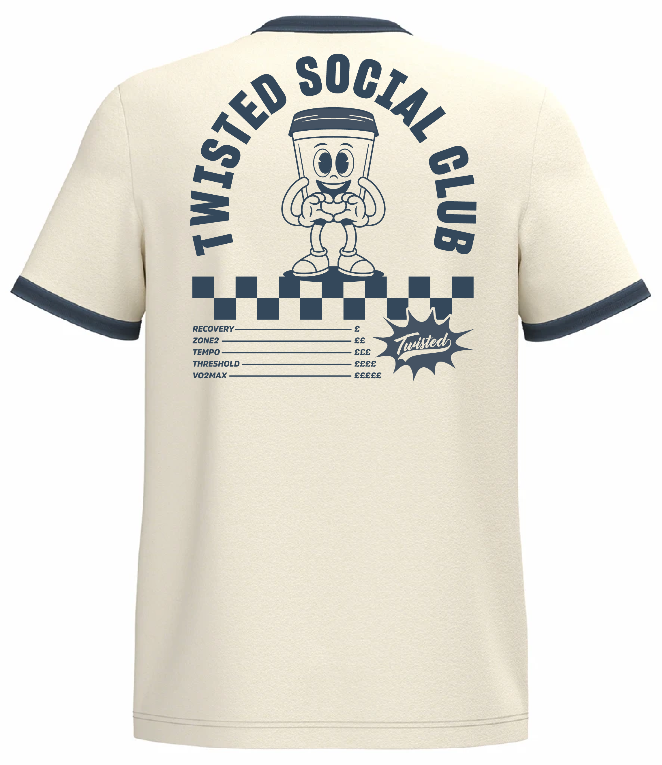 Twisted Social Club Ringer T-Shirt