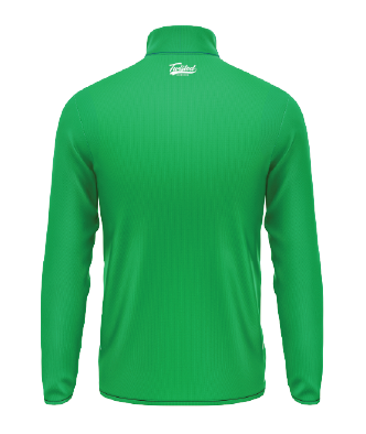 Hockley Trail Runners 1/4 Zip - Green/White