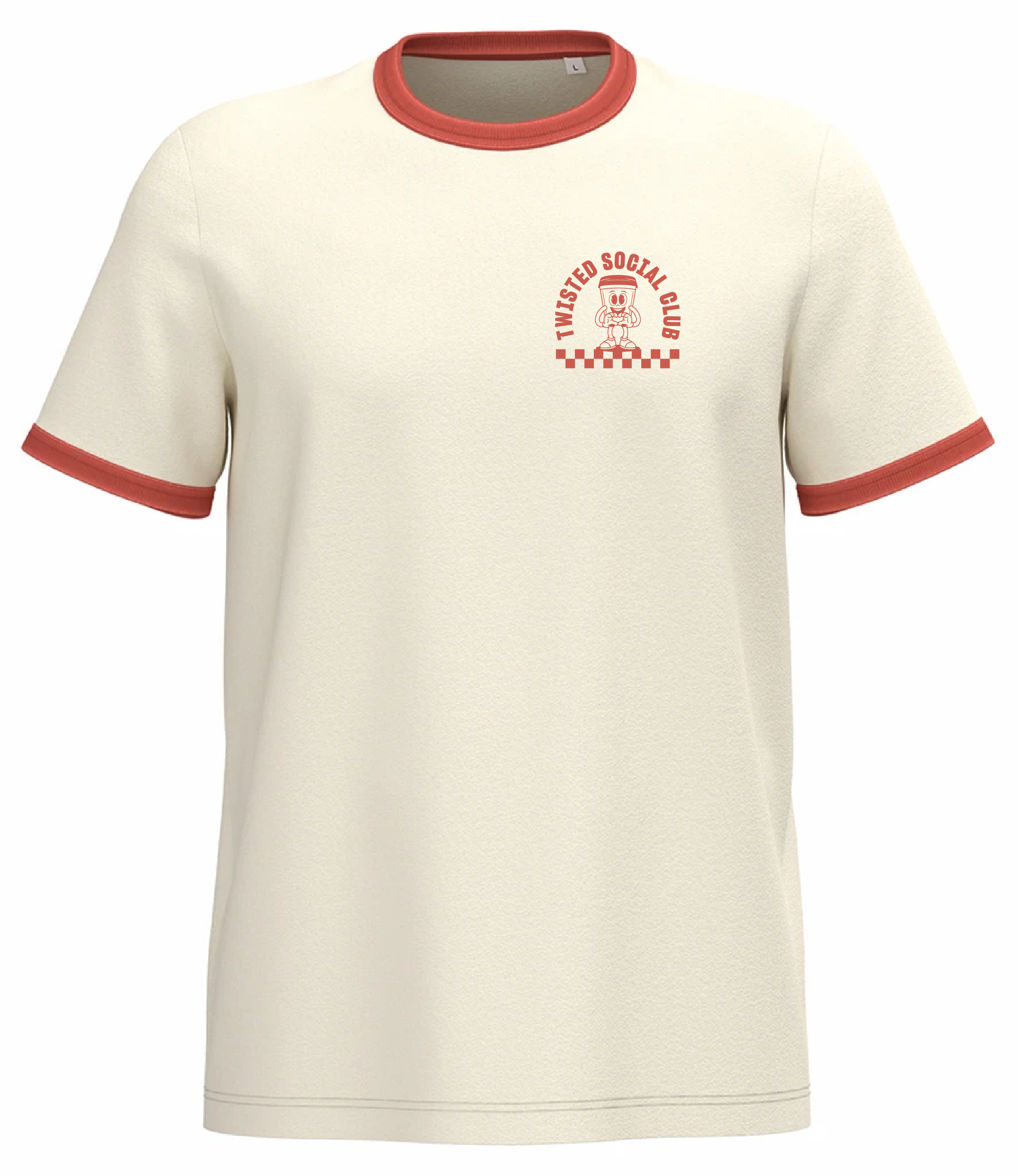 Twisted Social Club Ringer T-Shirt