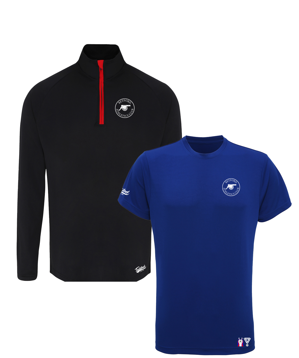 Retford Athletics - 1/4 Zip + Technical T (Unisex)