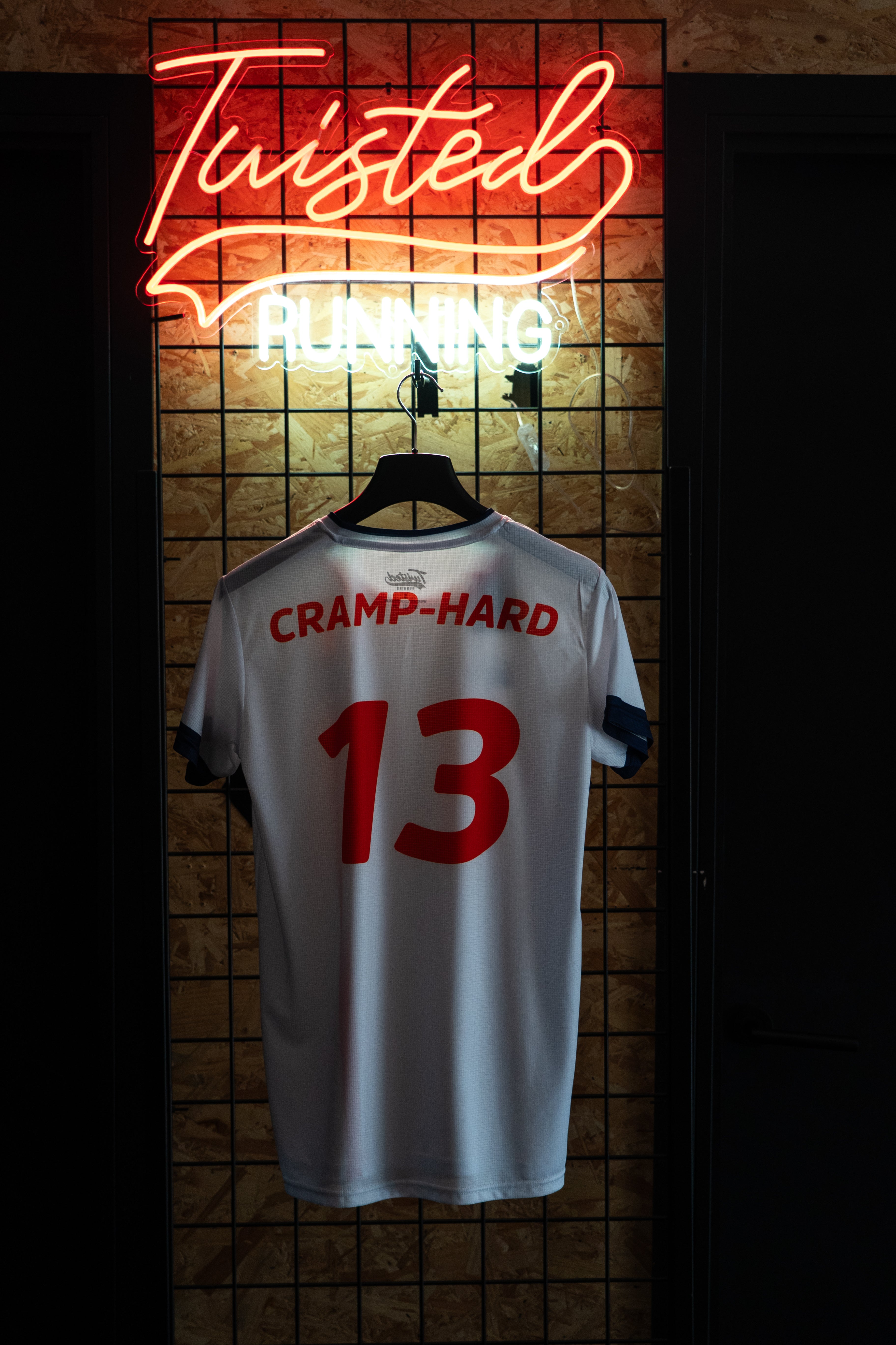 England White Running Top