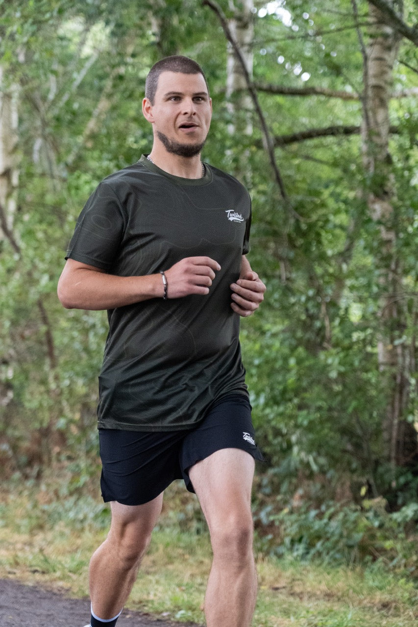 Topo Tee — Khaki Green