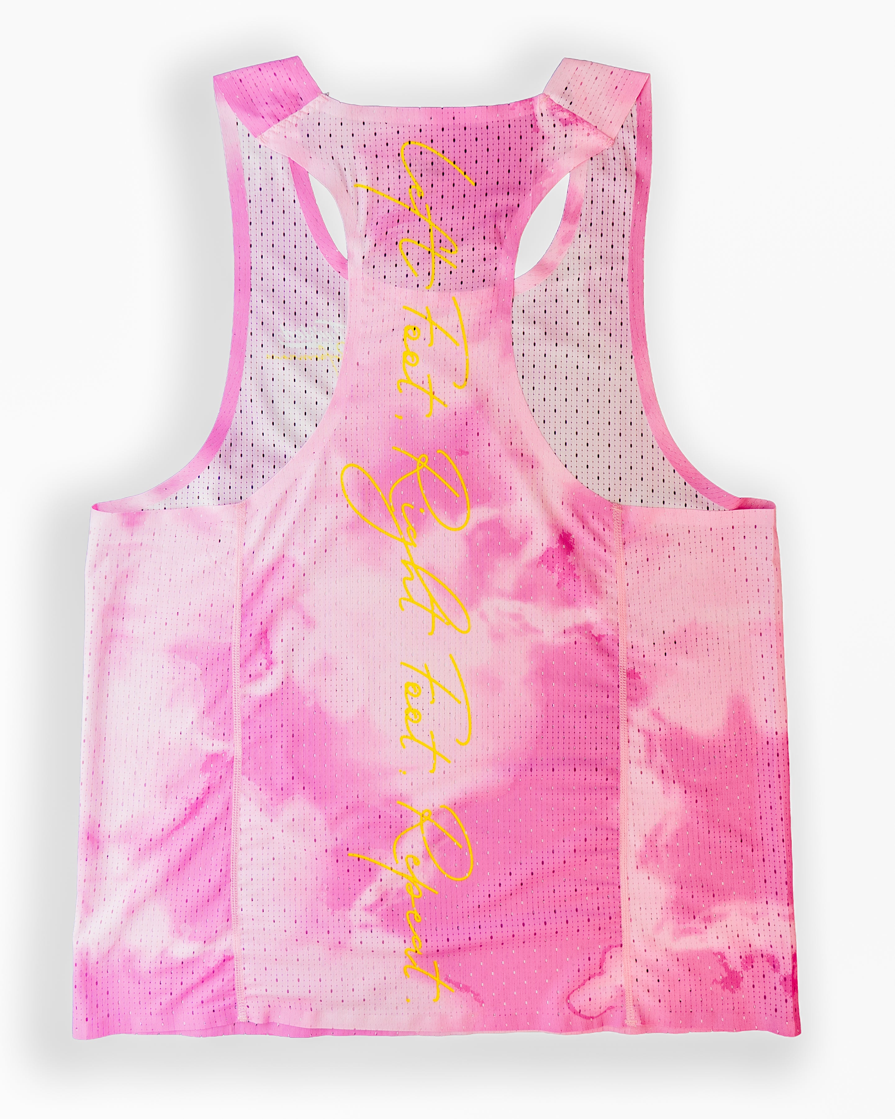 Performance Vest — Pink Cloud Tie-Dye