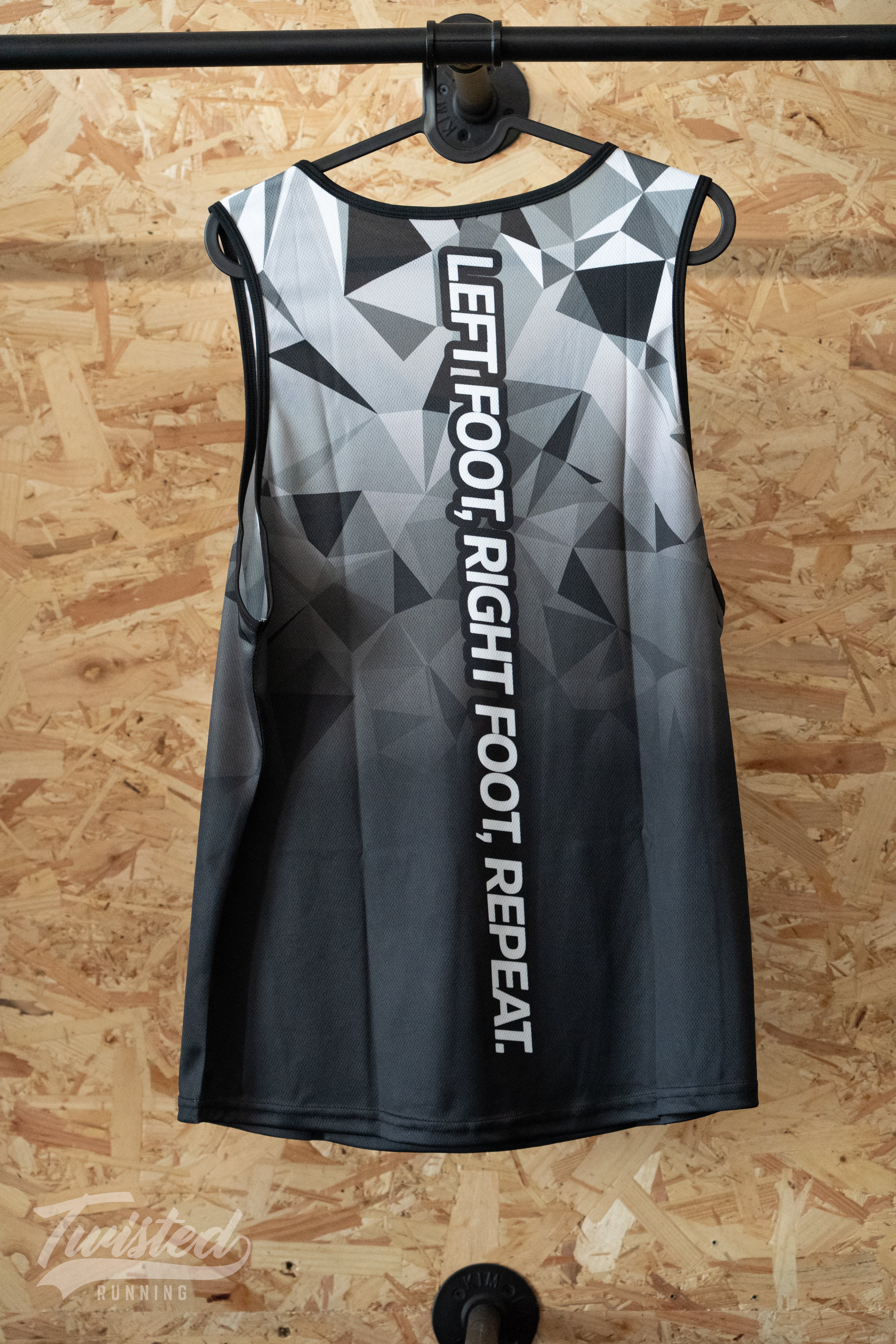"Geo" Vest - Black/Grey