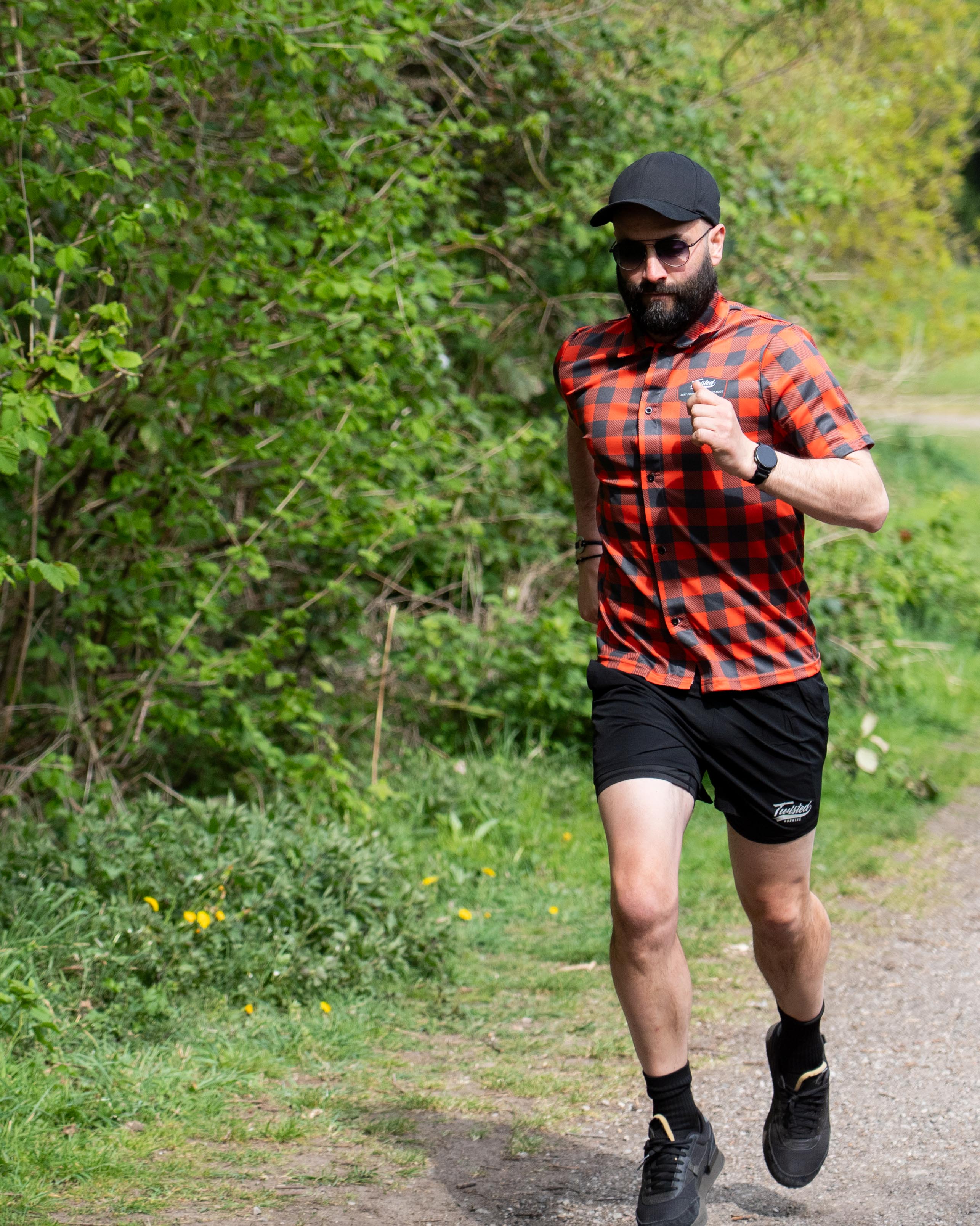 Lumber Running Shirt - Button Up/Short Sleeve