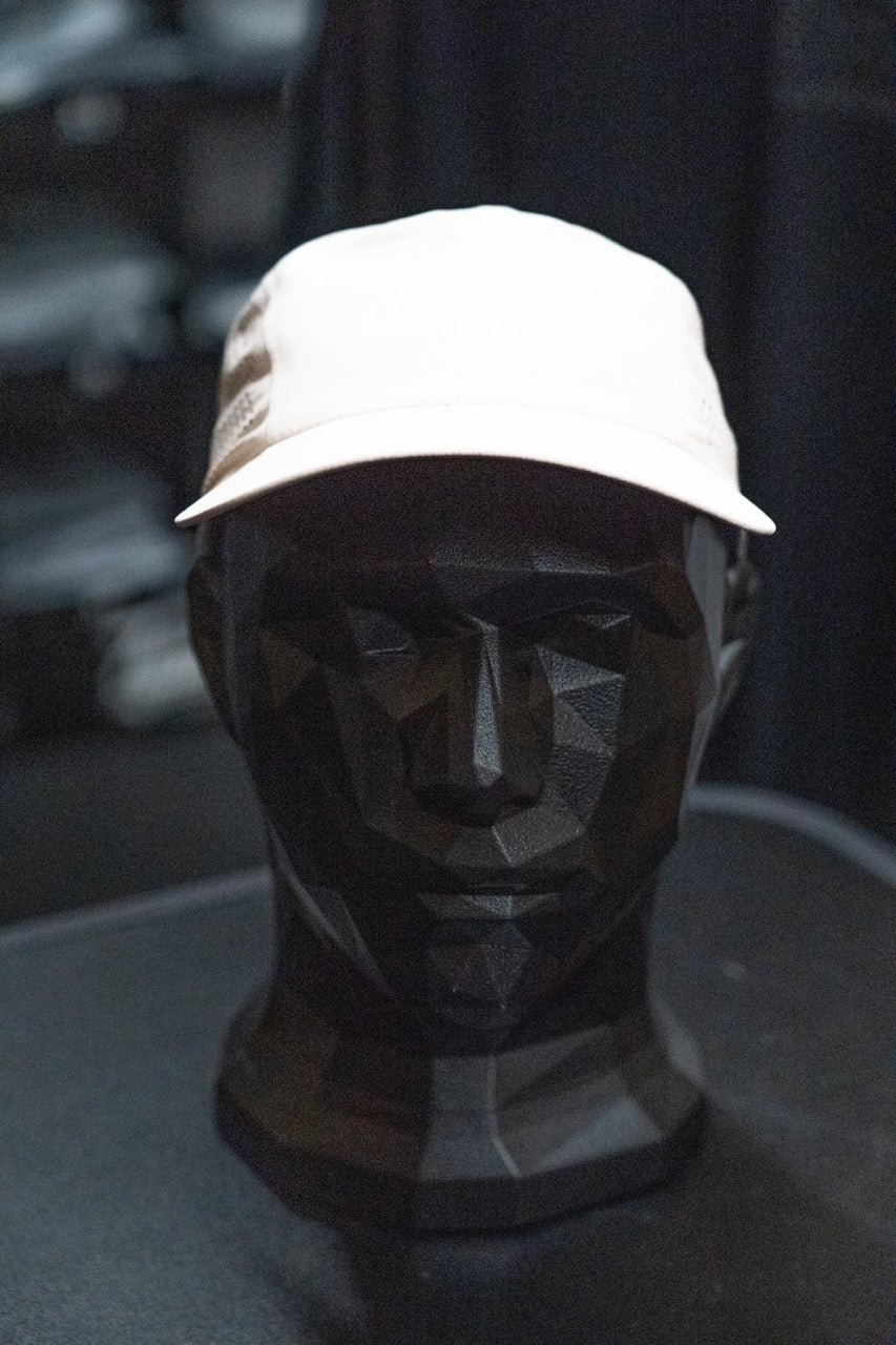 Twisted Perforated Run Cap - Beige