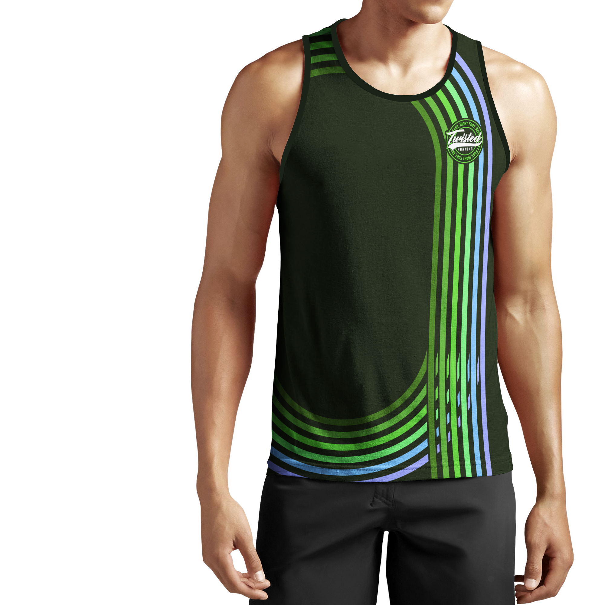 "Track" Technical Vest - Green