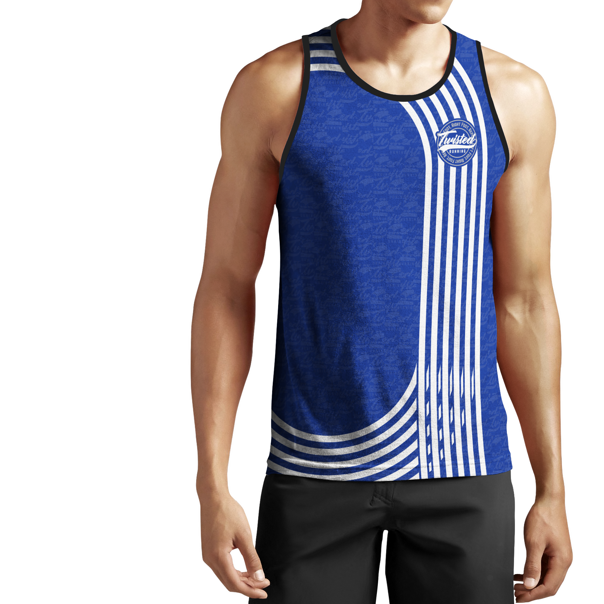 "Track" Technical Vest - Blue
