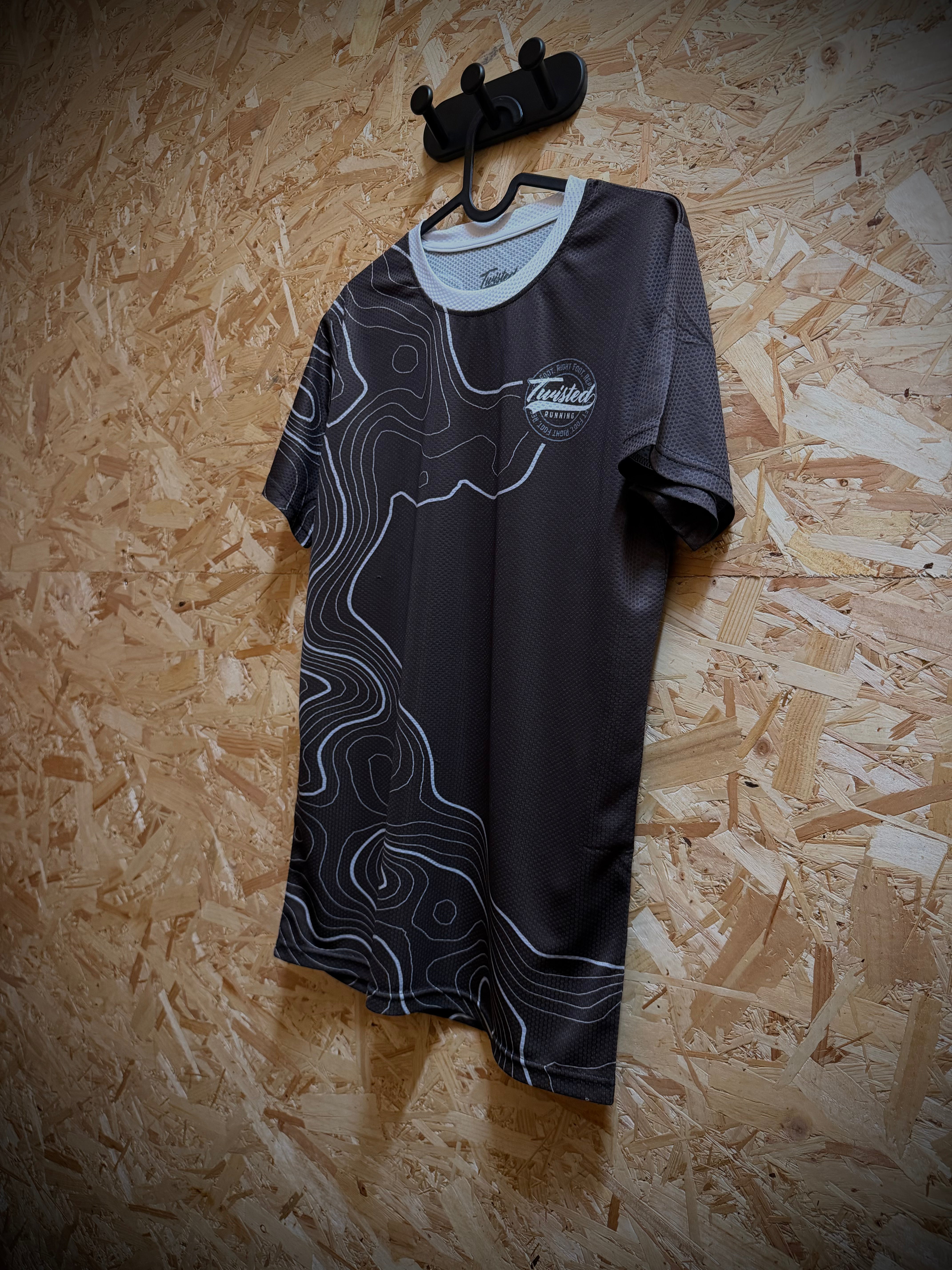 Topo Tee — Brown