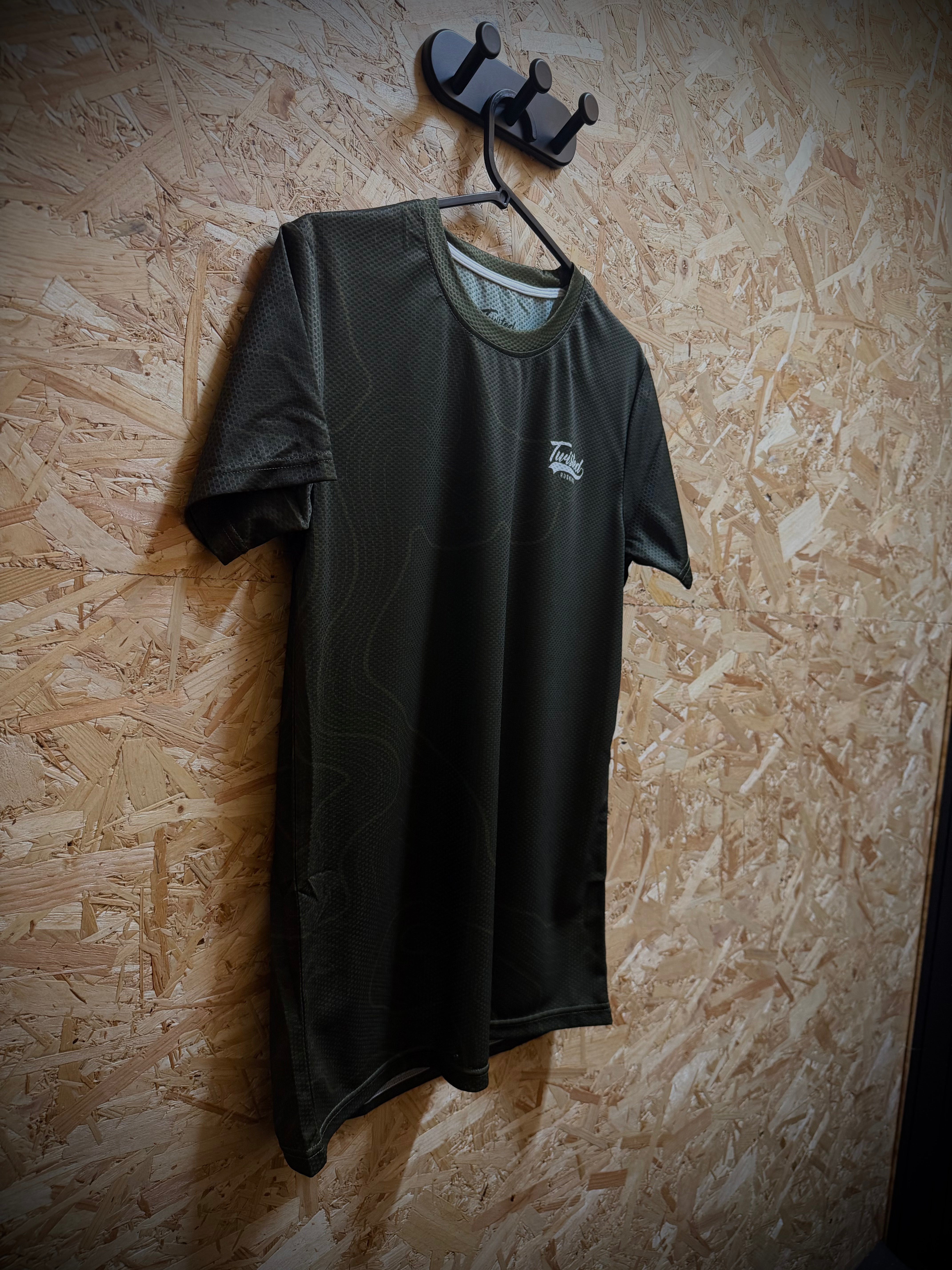 Topo Tee — Khaki Green