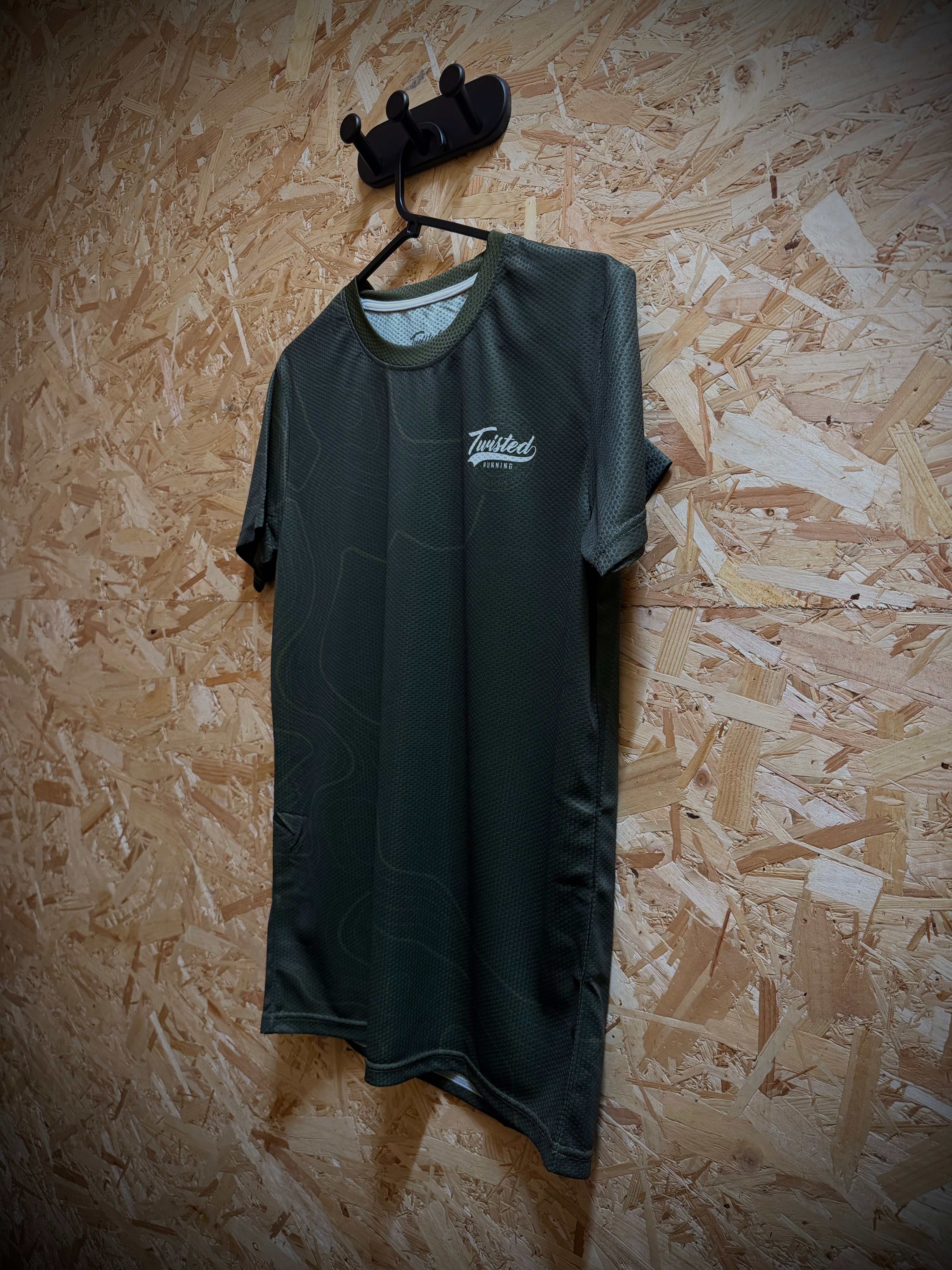Topo Tee — Khaki Green