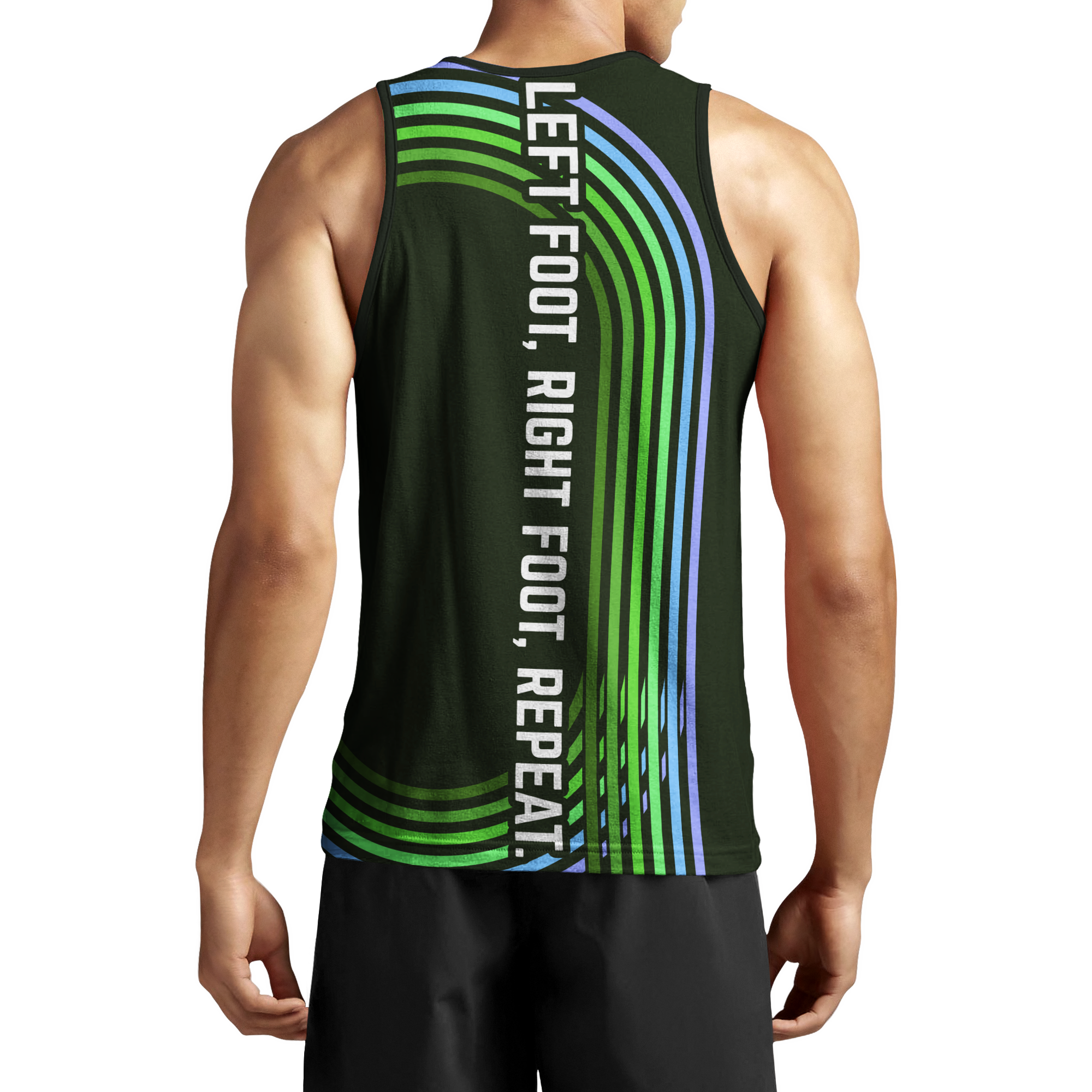 "Track" Technical Vest - Green