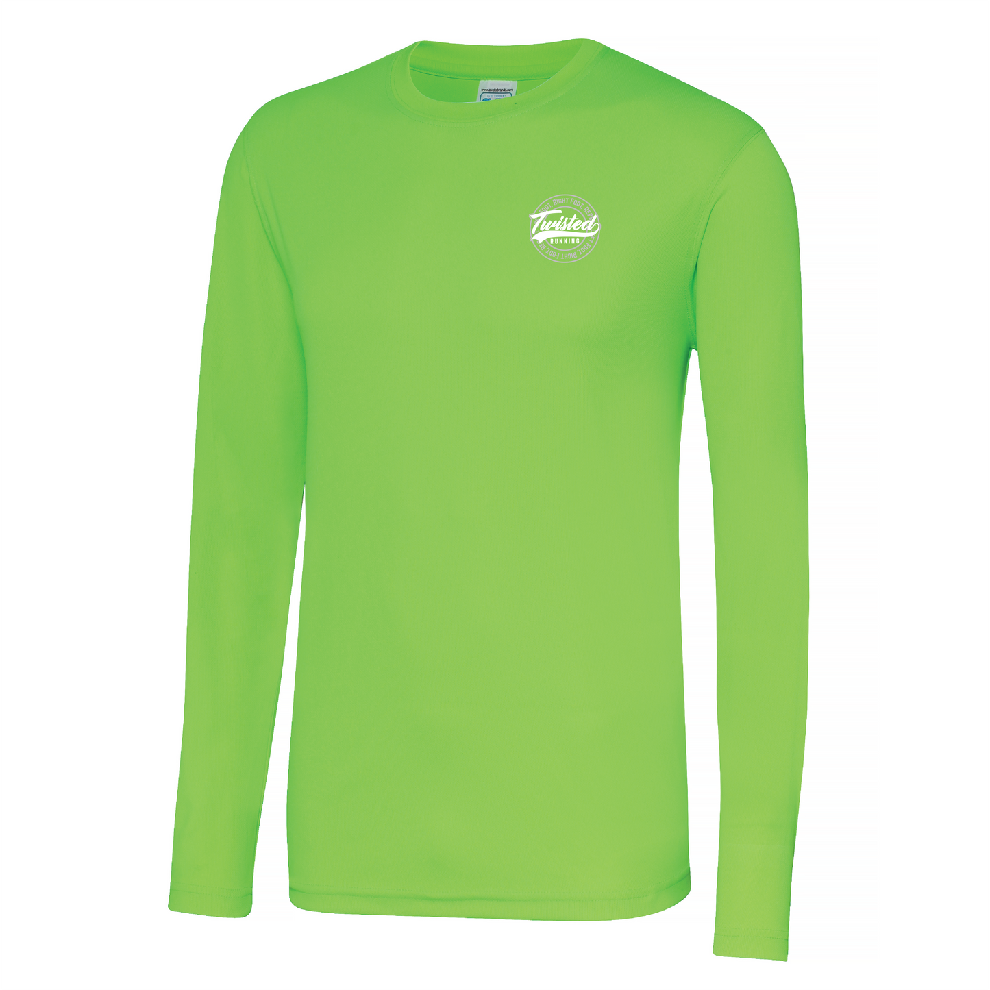 PIck & Mix Long Sleeve Tee - Electric Green Base