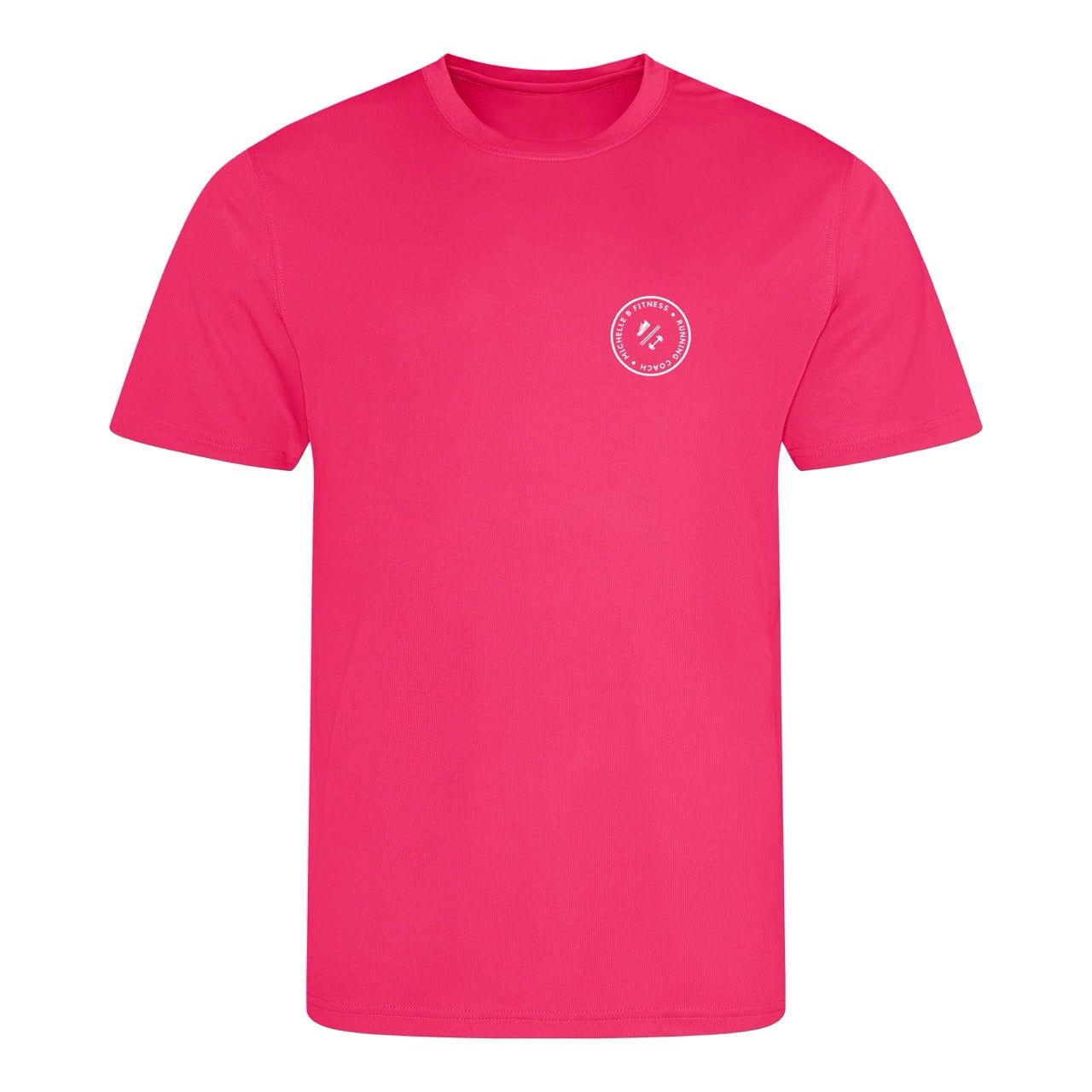 Michelle B Fitness Technical Tee - Hot Pink or Orange