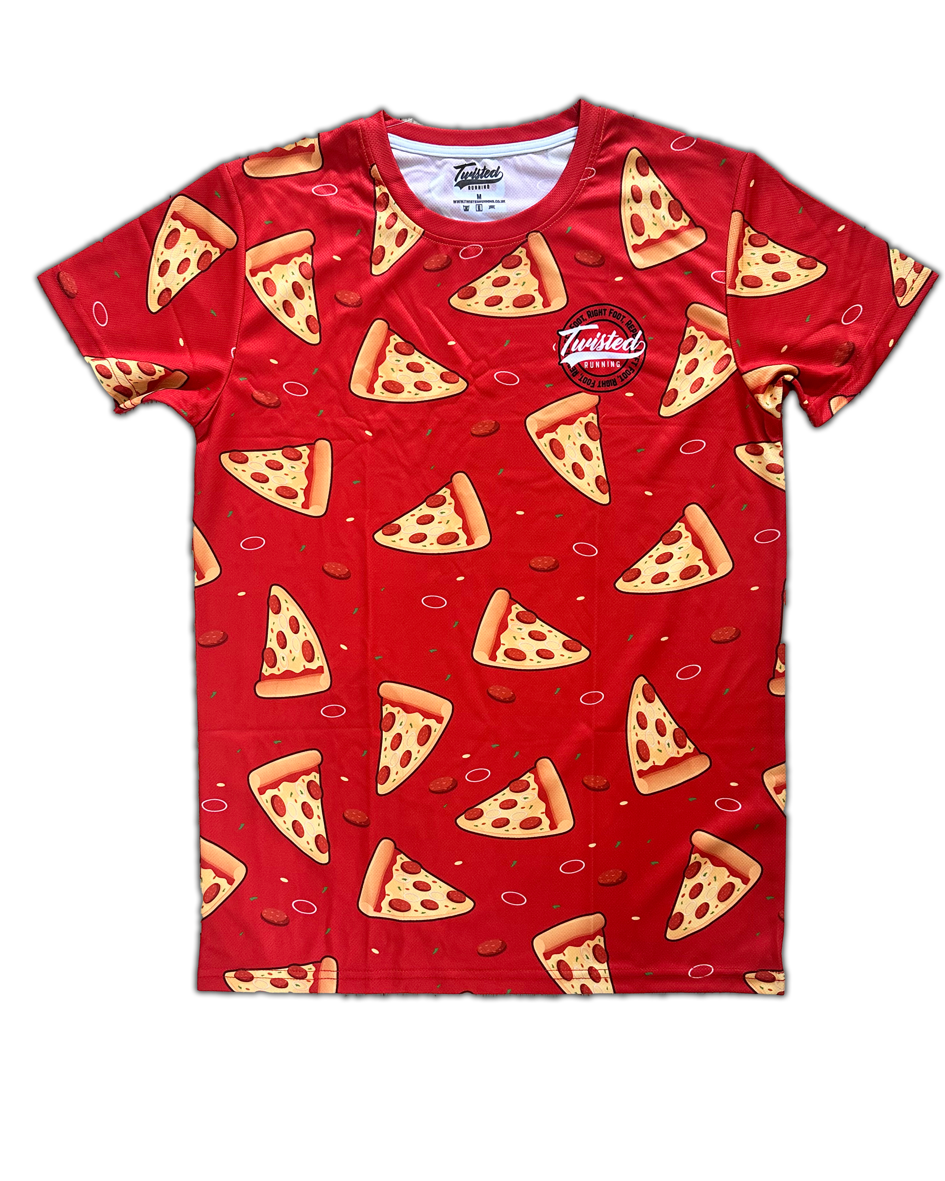Twisted Running Pizza Tee