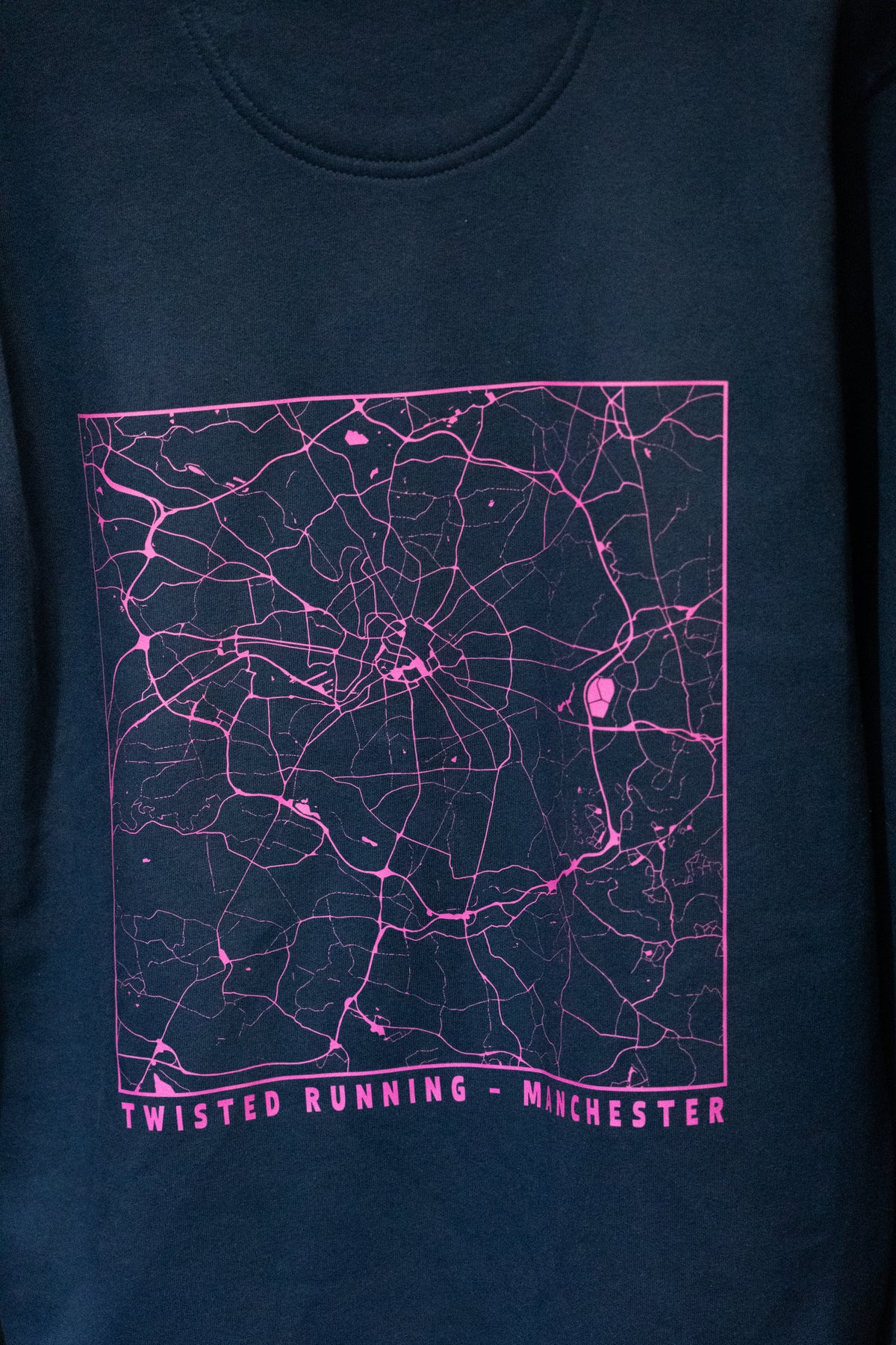 Manchester Edition Sweatshirt – Navy/Pink