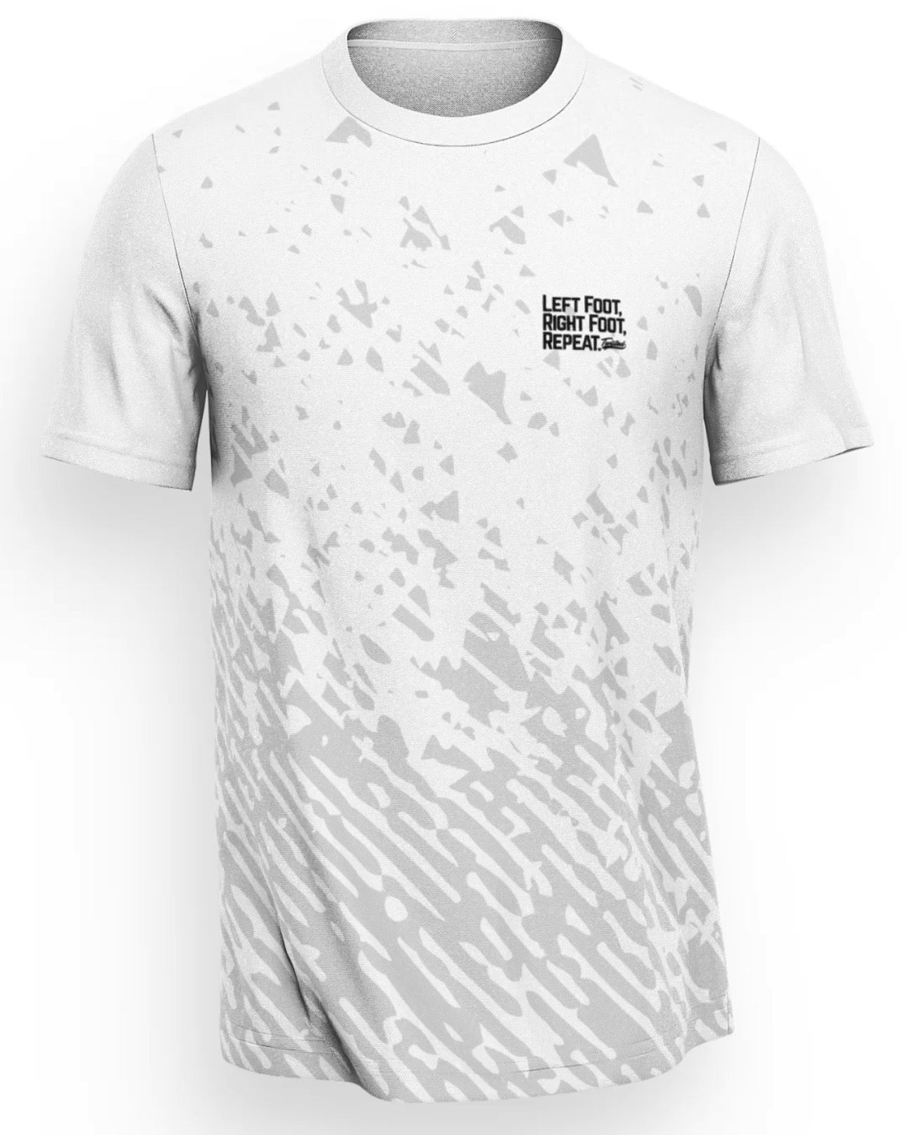 Trails Performance T-Shirt -White/Grey
