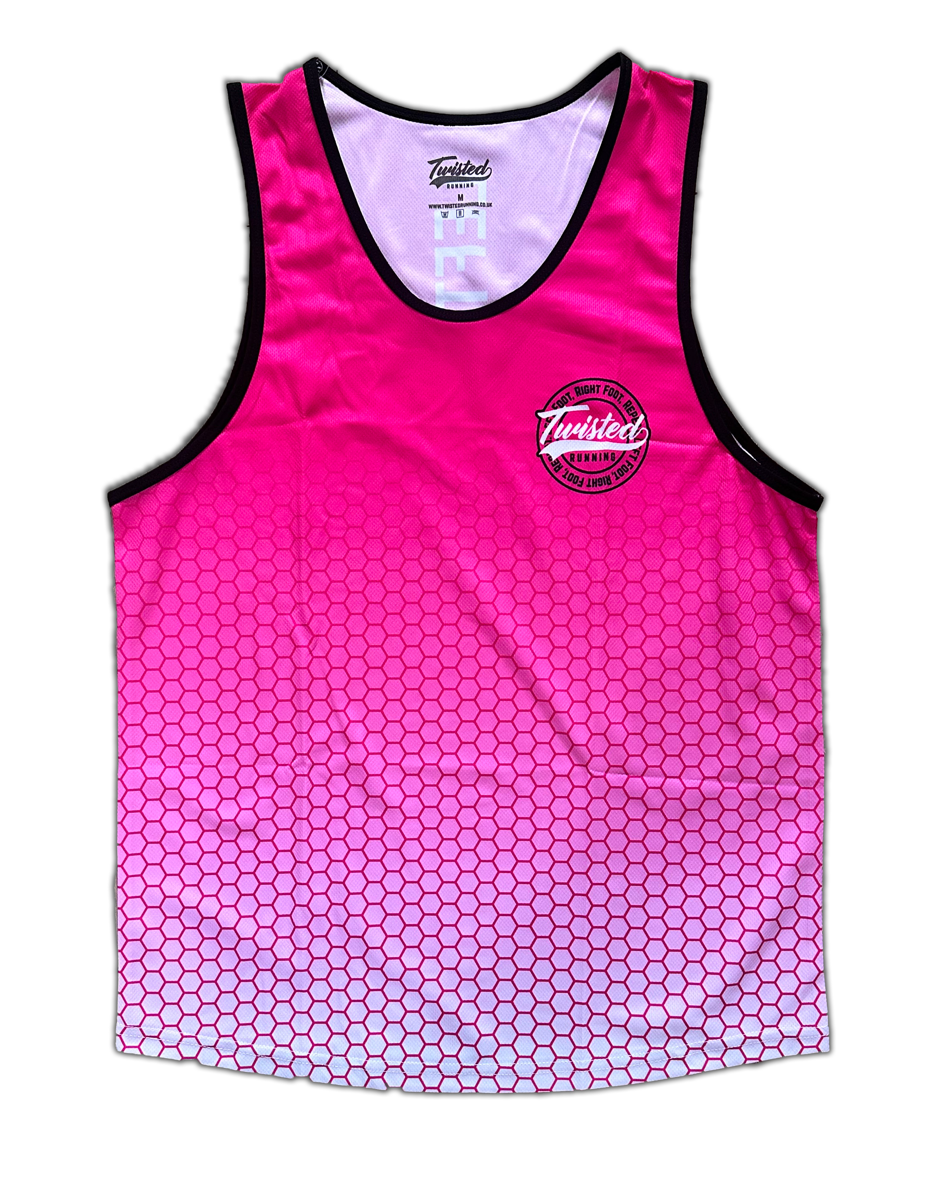 Pink Hex Running Vest