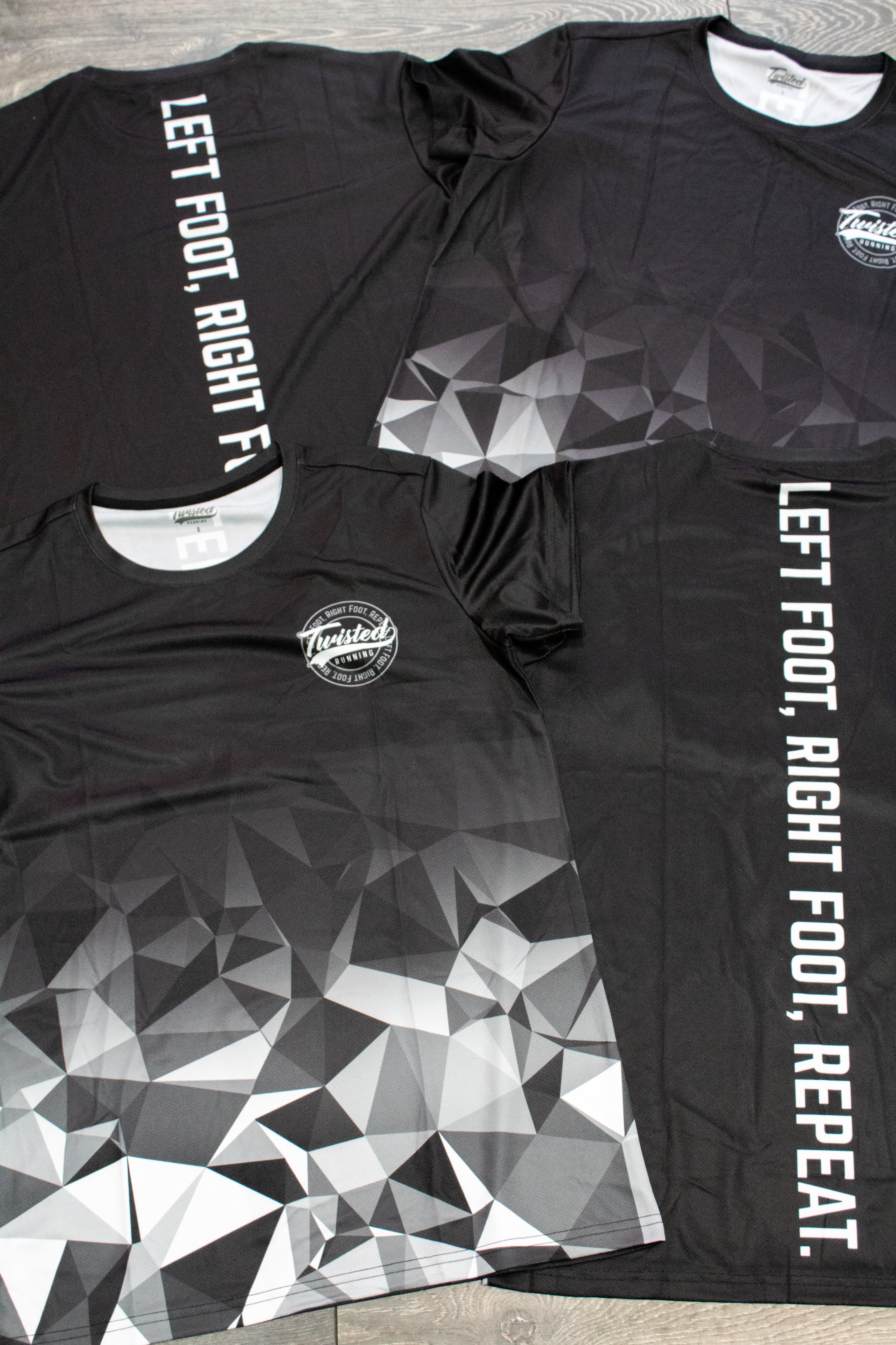 Black Race Tee