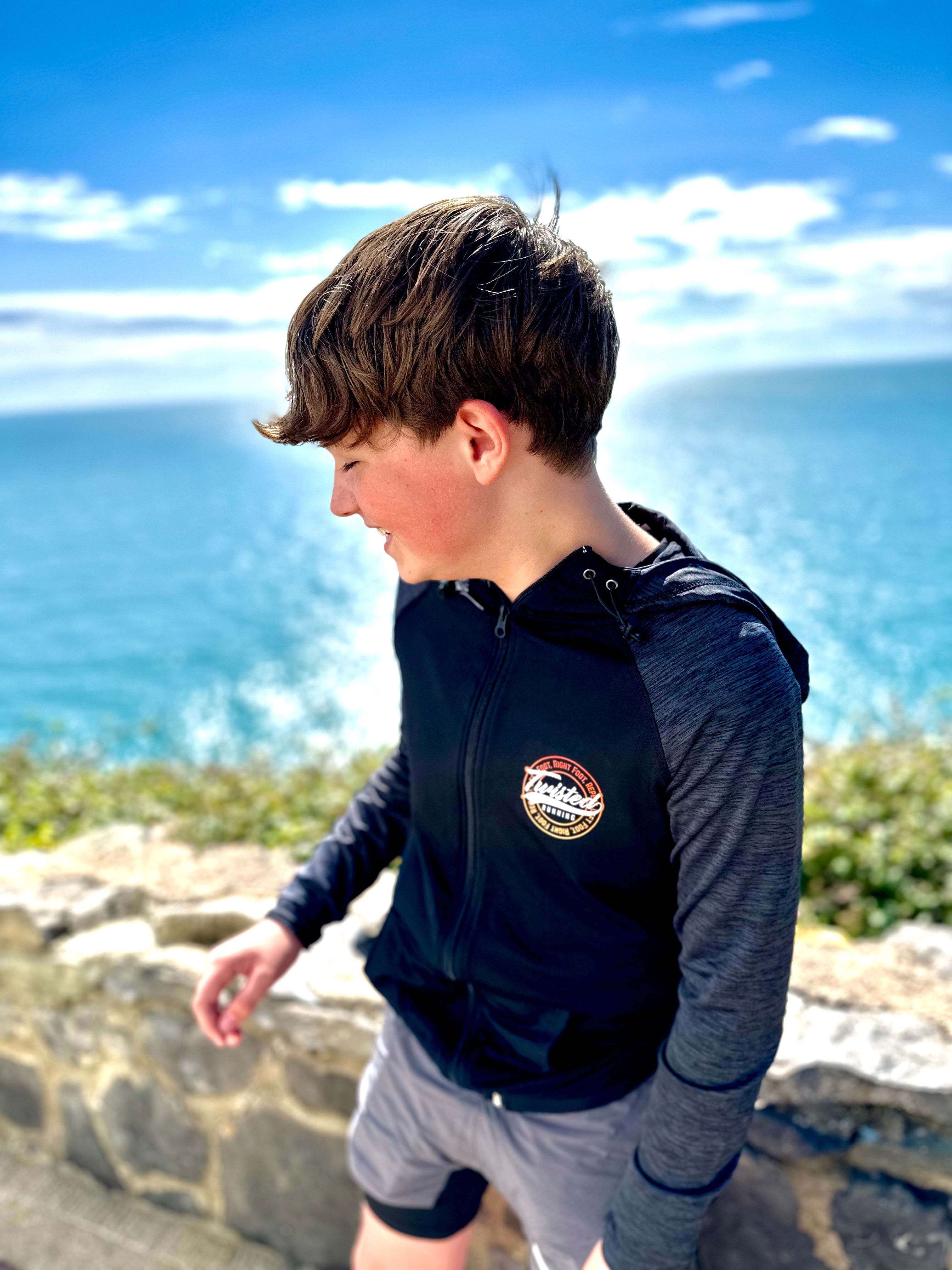 Twisted Light Weight Running Hoodie (Unisex)