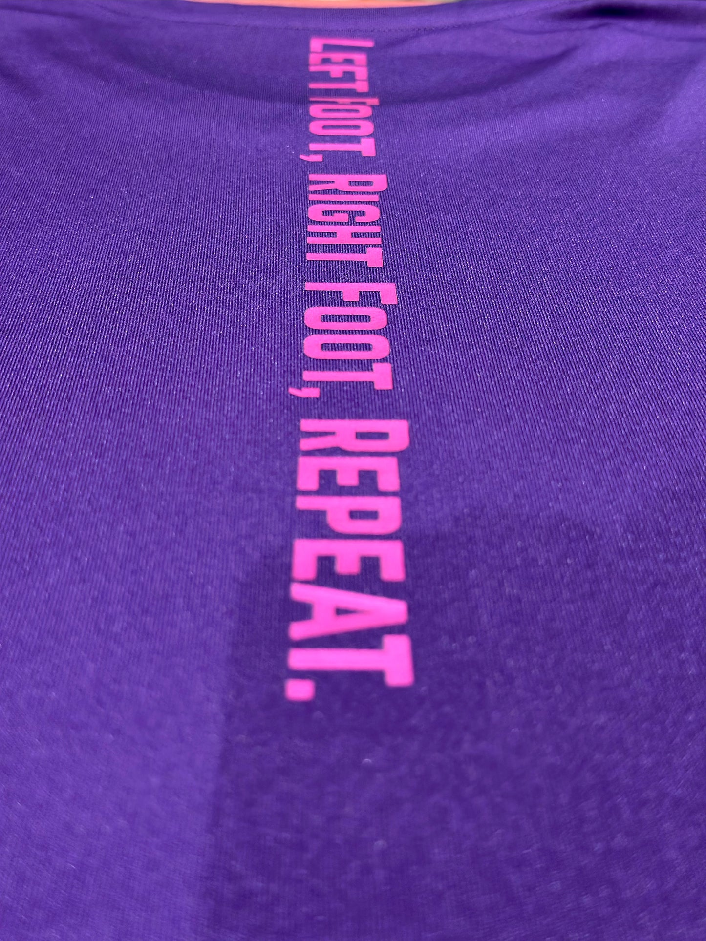Metallic Pink & Purple Spine Technical Tee (Unisex & Female Fits)