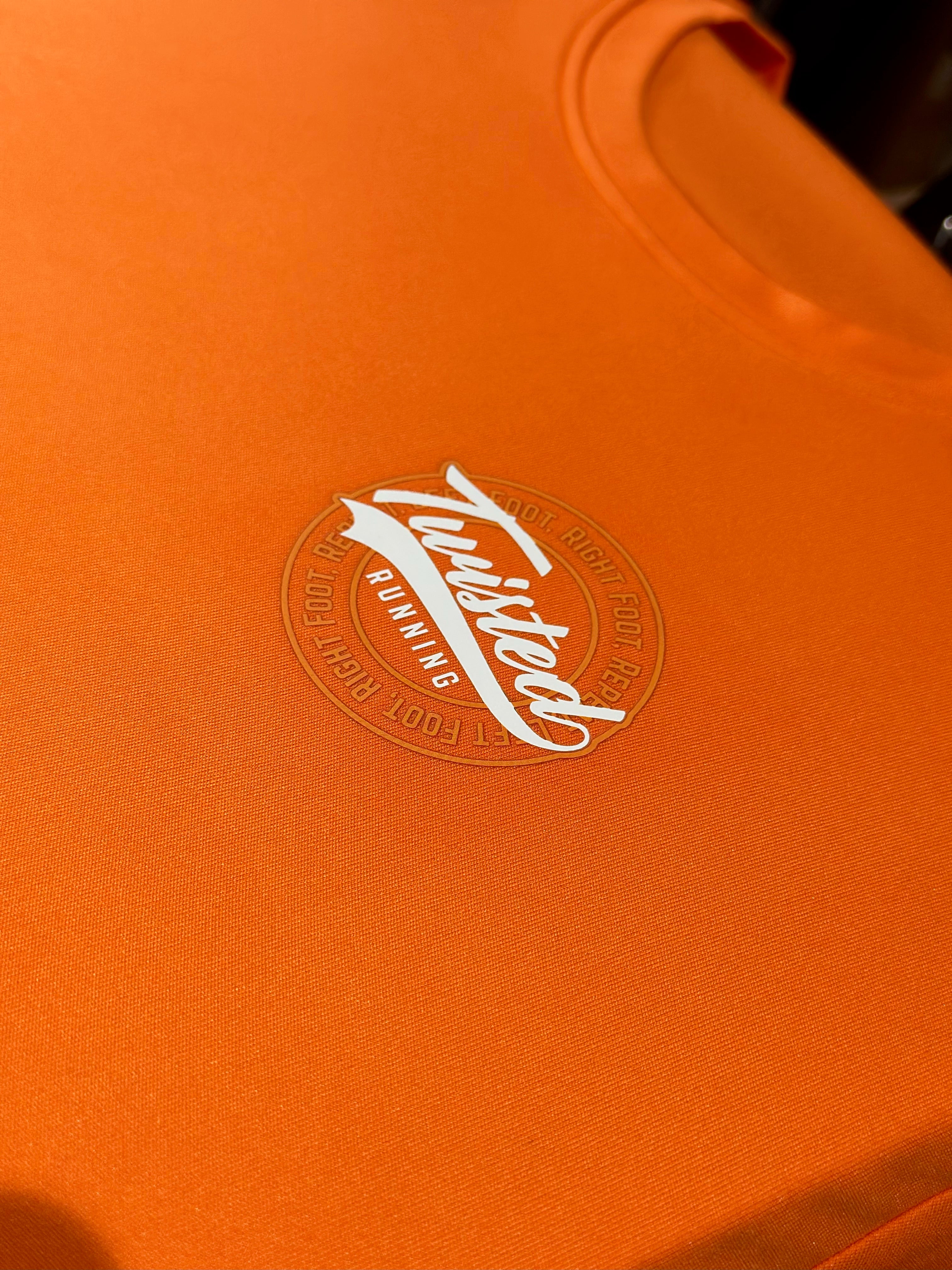 Orange & Orange Spine Technical Tee (Unisex & Female Fits)