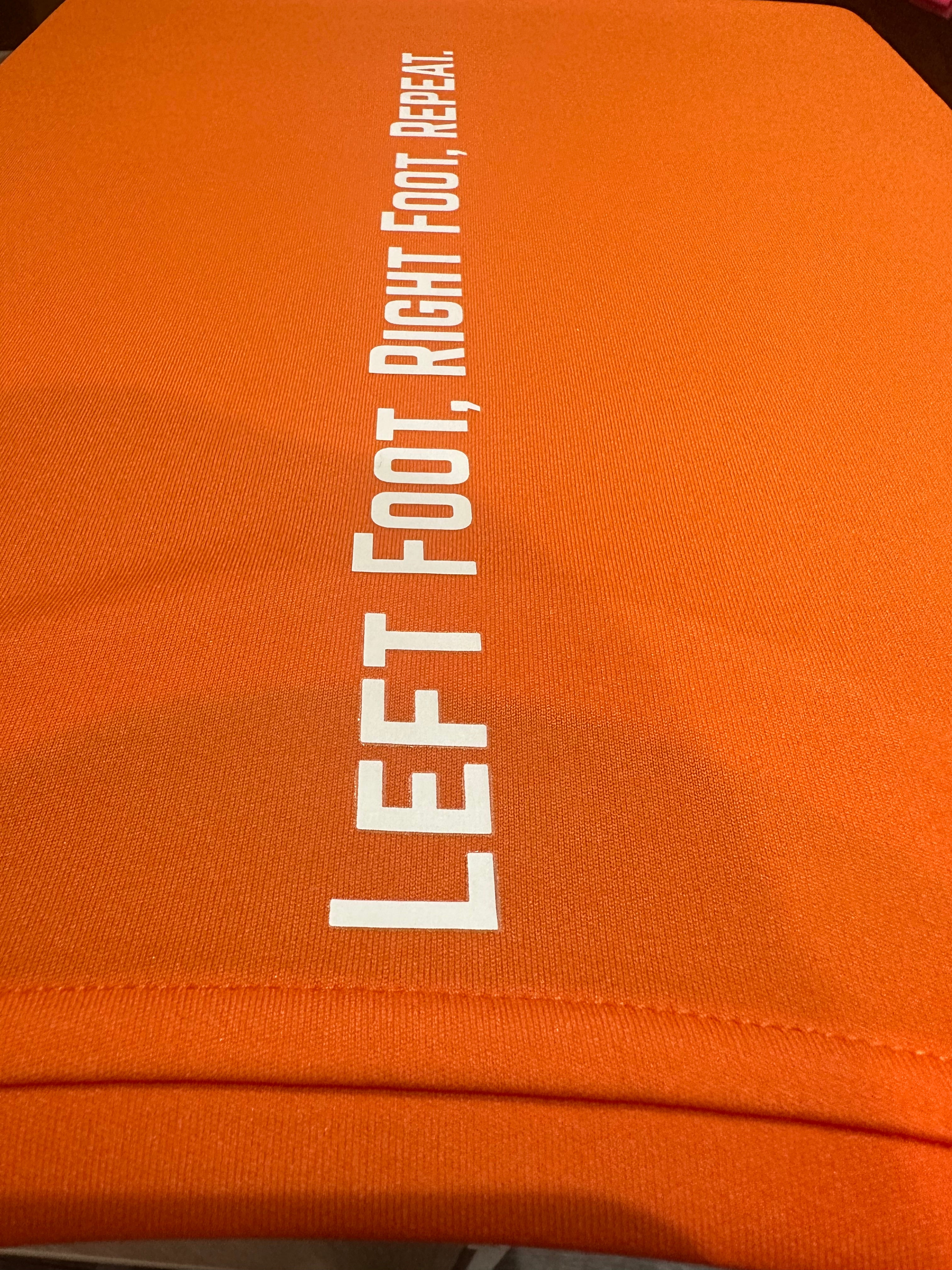 Orange & Orange Spine Technical Tee (Unisex & Female Fits)
