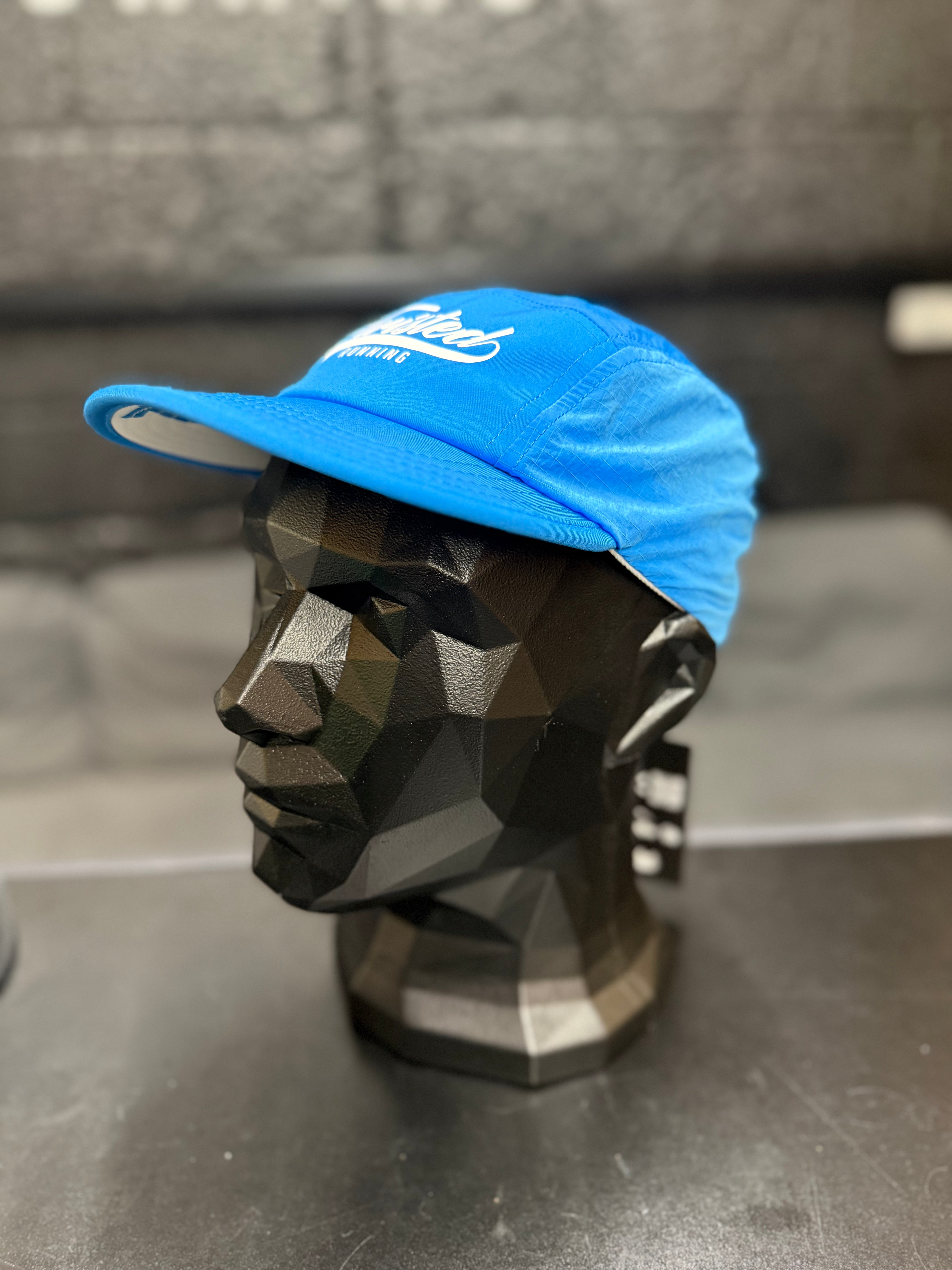 Twisted Running Cap β Blue