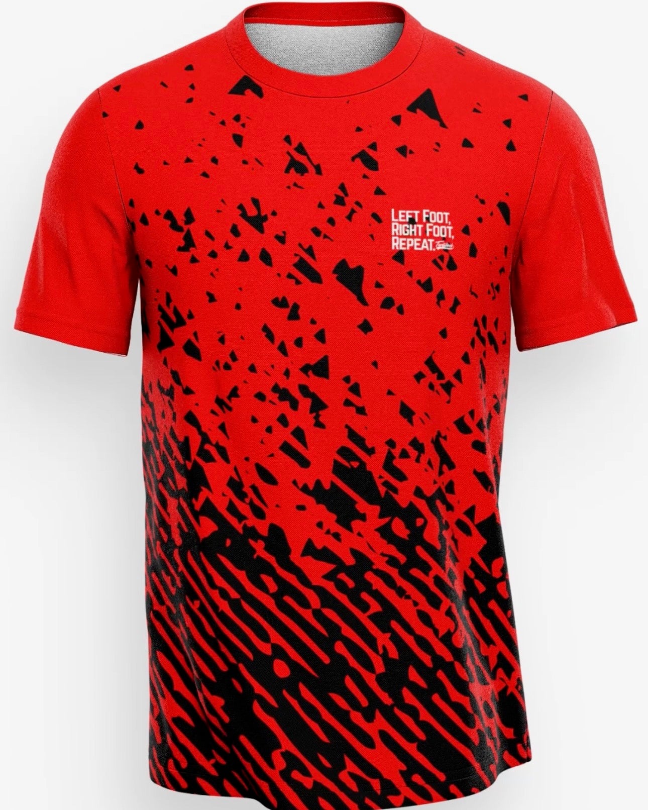 Trails Performance T-Shirt - Red/Black