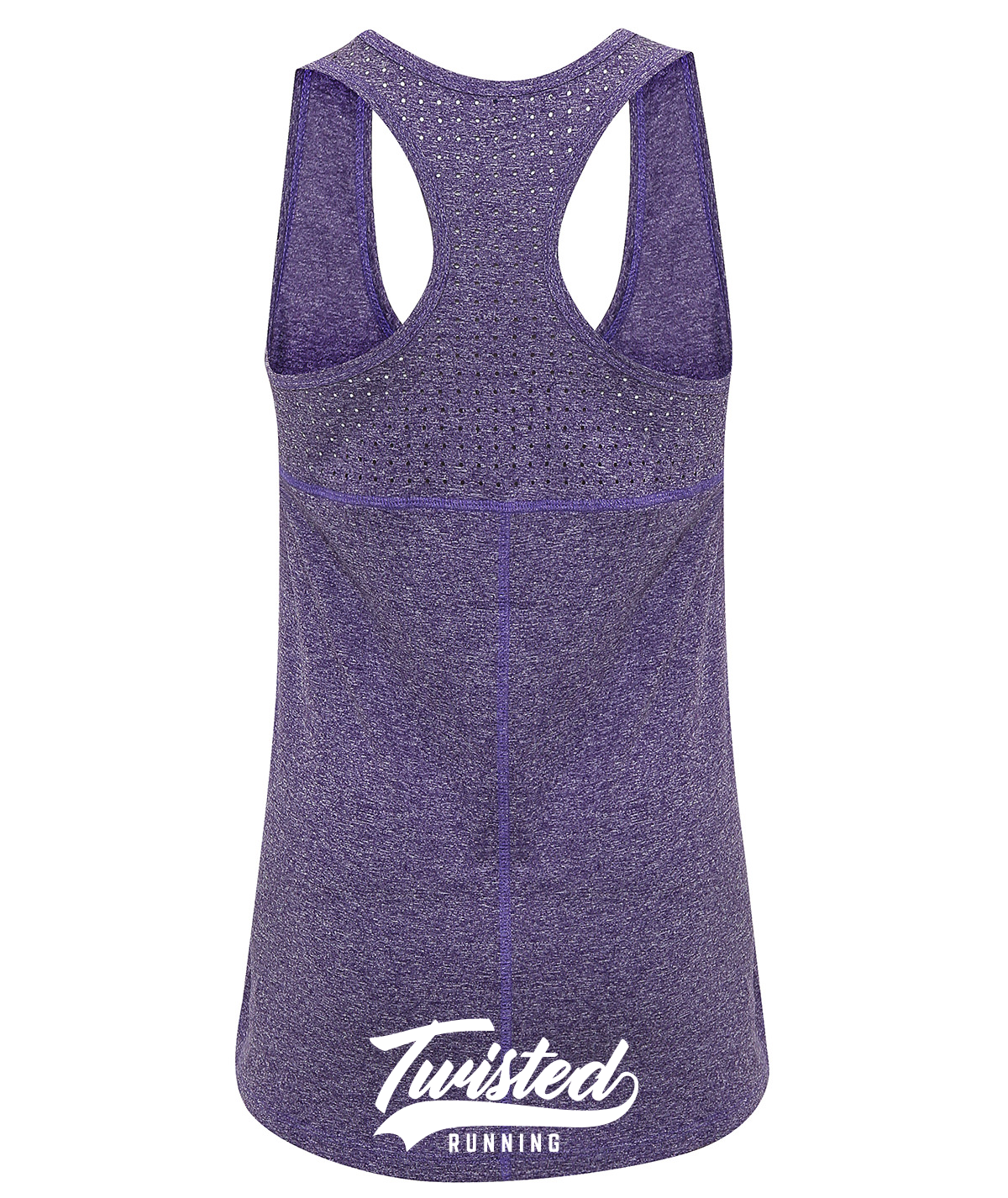 Twisted "Slogan" Laser Cut Vest (Women's)