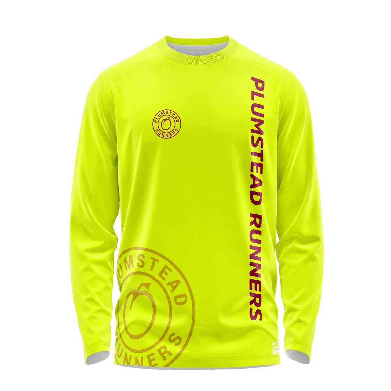 Plumstead Runners Fluro Long Sleeve Tee (Made to Order)