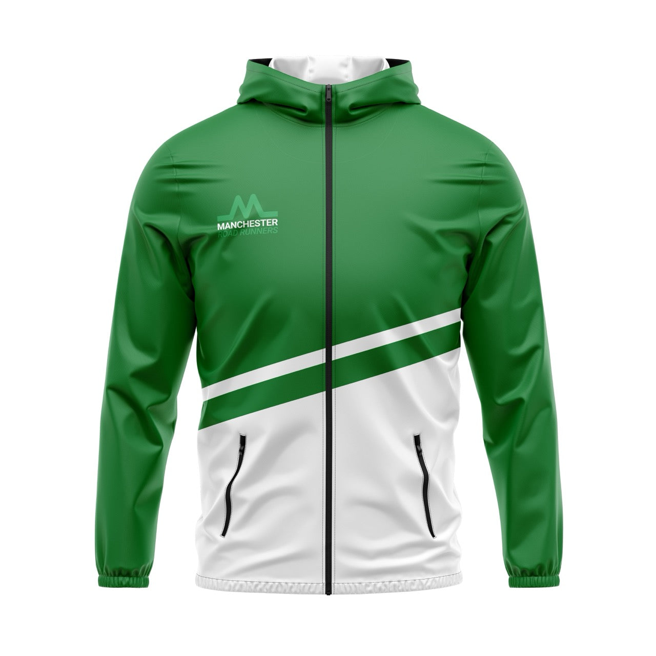 Manchester Road Runners Windbreaker - Green/White